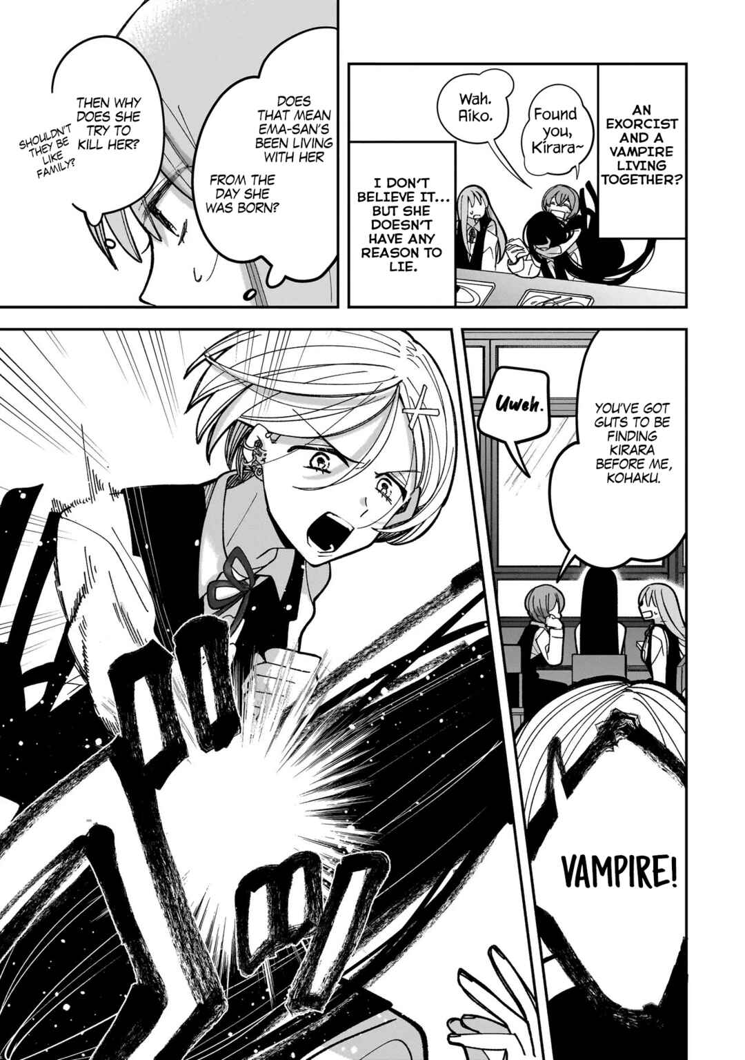 Page 7 Chapter 4 Koroshi Korosare Sankaku Kankei ni Watashi ga Ima kara Hairun desu ka?