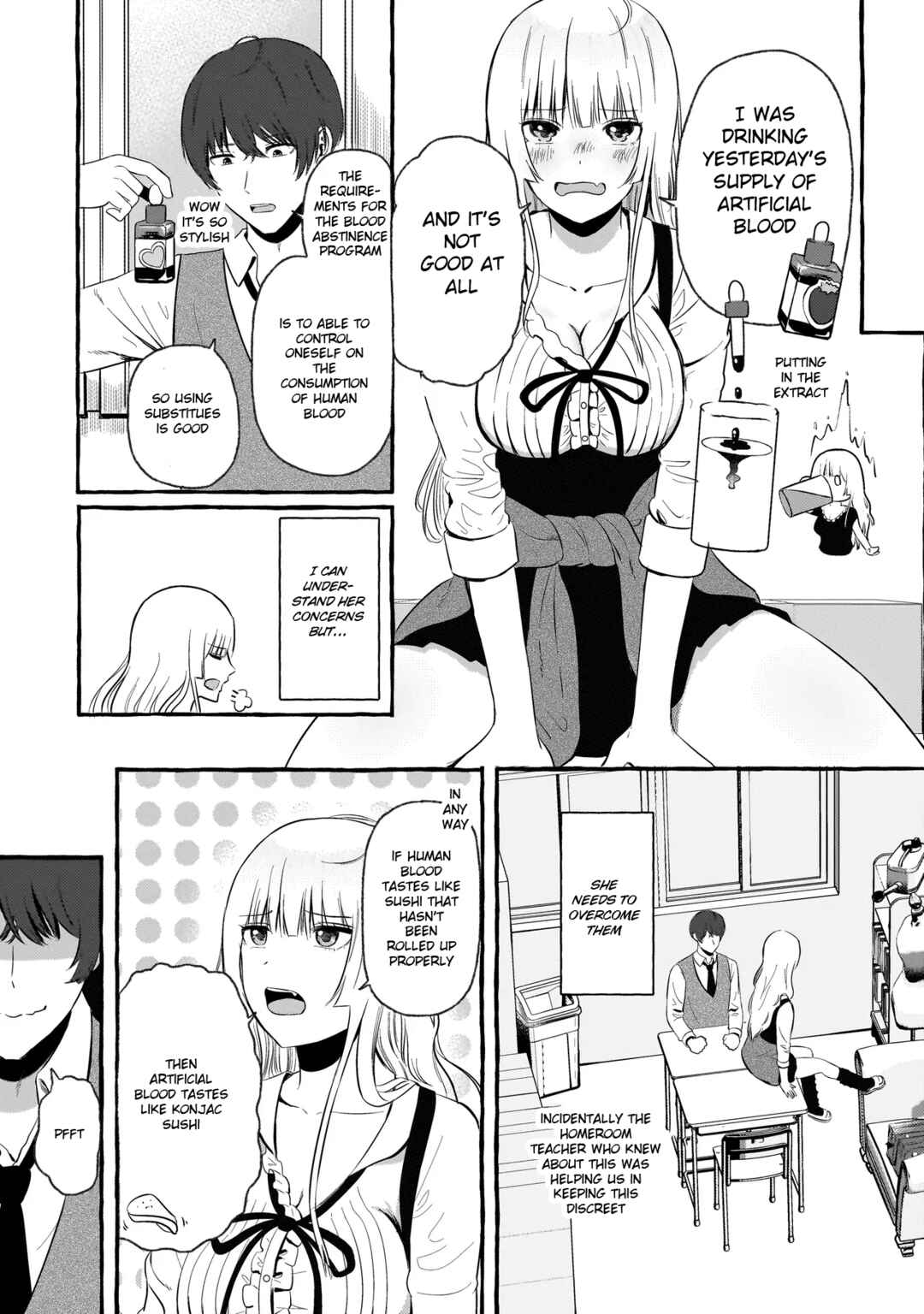 Page 6 Chapter Unknown_eaaa Kyuketsuizon Gyaru no Hoshimori-san