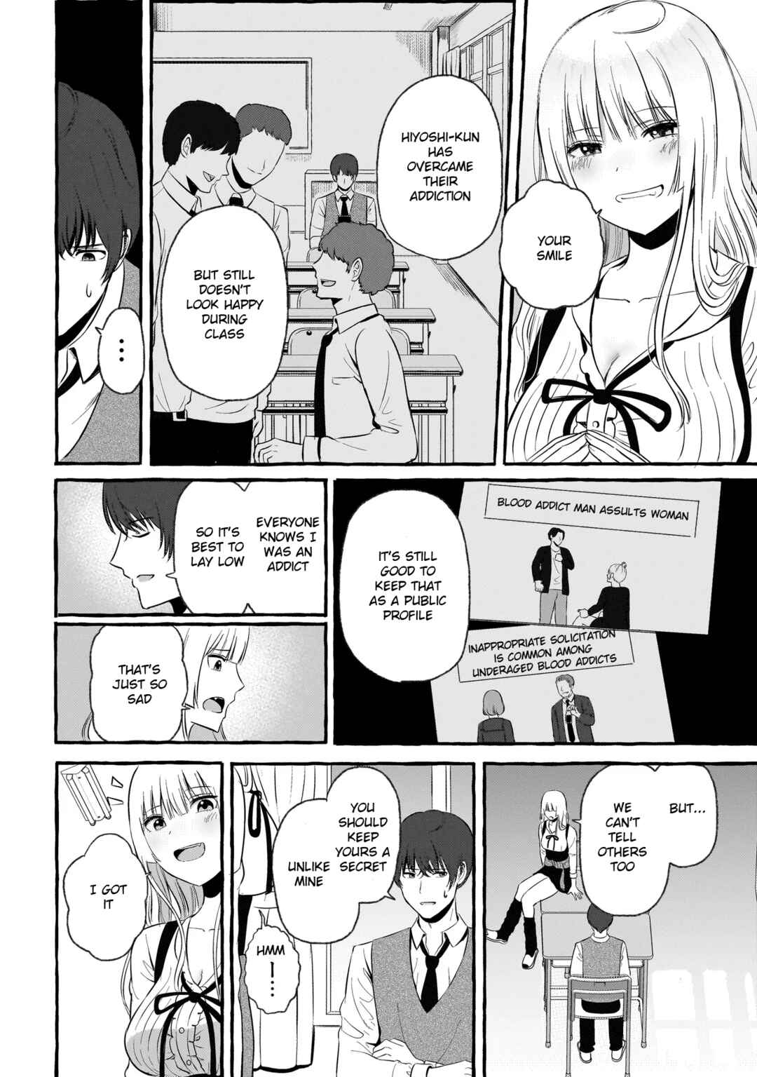 Page 8 Chapter Unknown_eaaa Kyuketsuizon Gyaru no Hoshimori-san
