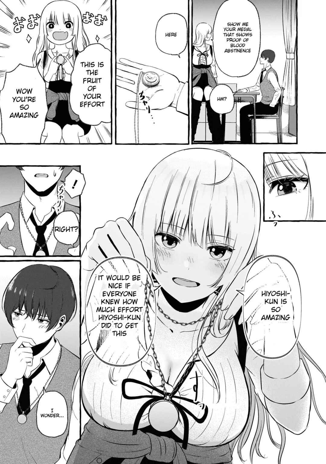 Page 9 Chapter Unknown_eaaa Kyuketsuizon Gyaru no Hoshimori-san