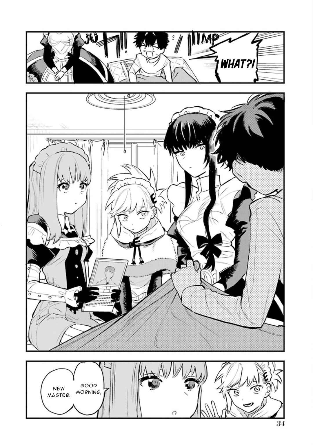 Page 34 Chapter 4 Goshujinsama no Shikabane