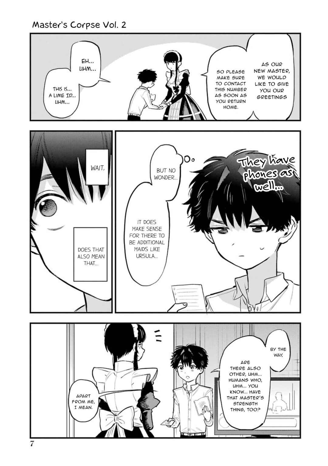 Page 7 Chapter 4 Goshujinsama no Shikabane