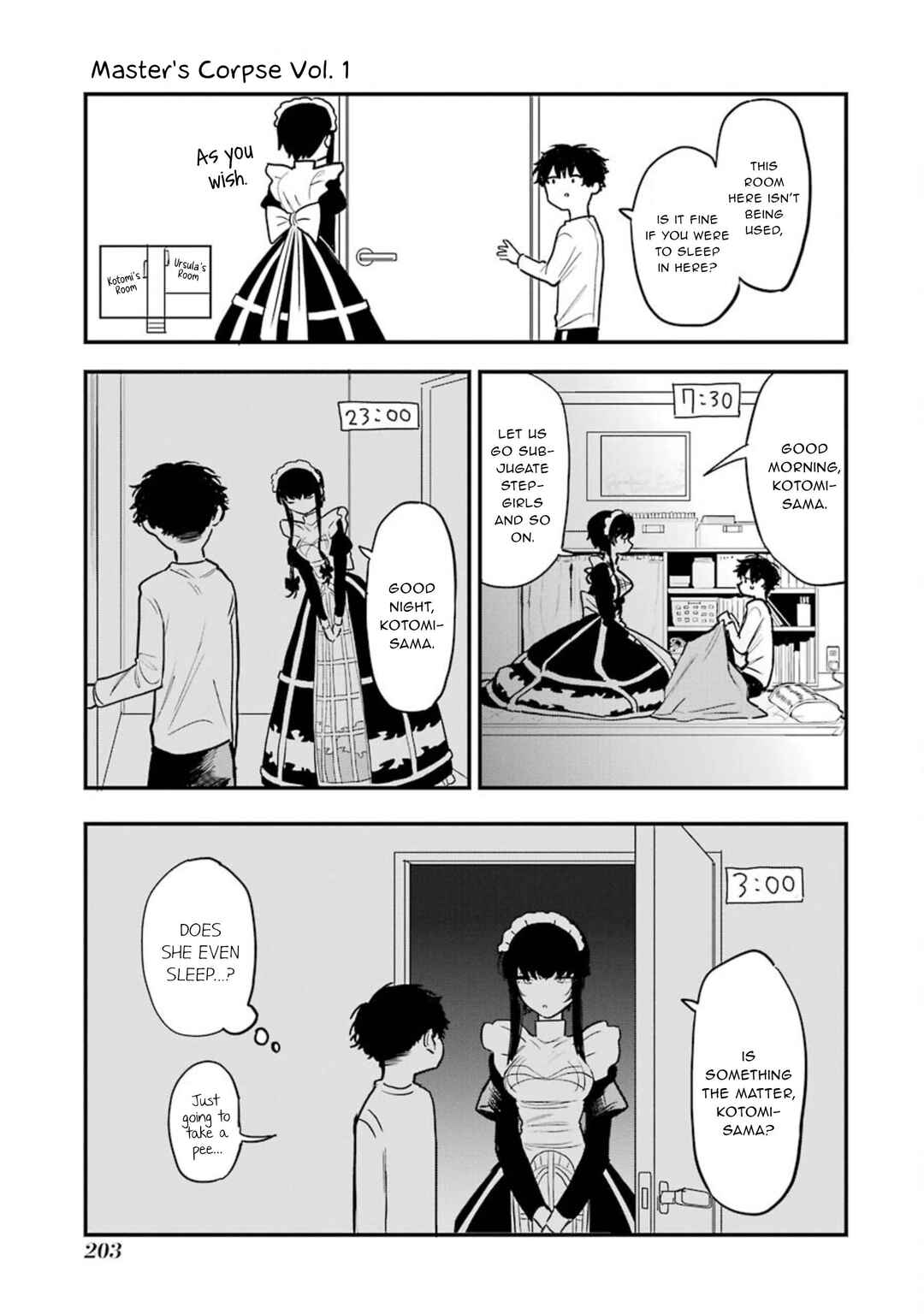 Page 4 Chapter 3.5 Goshujinsama no Shikabane