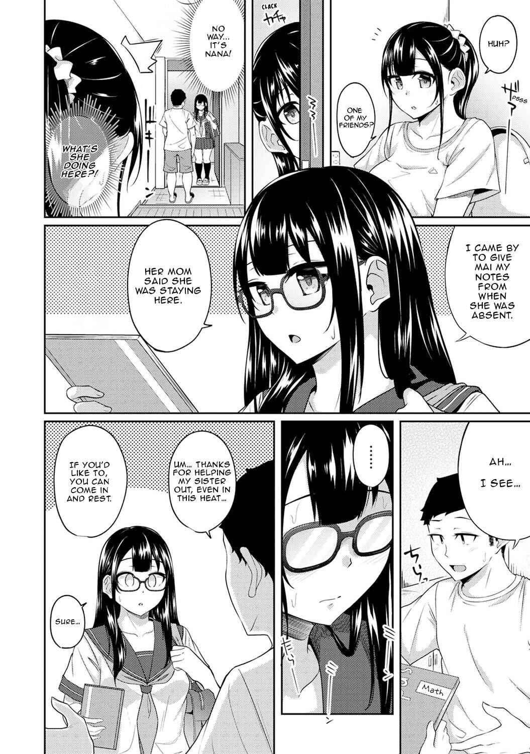 Page 3 Chapter 11 Asa Okitara Imouto ga Hadaka Apron Sugata datta node Hamete Mita