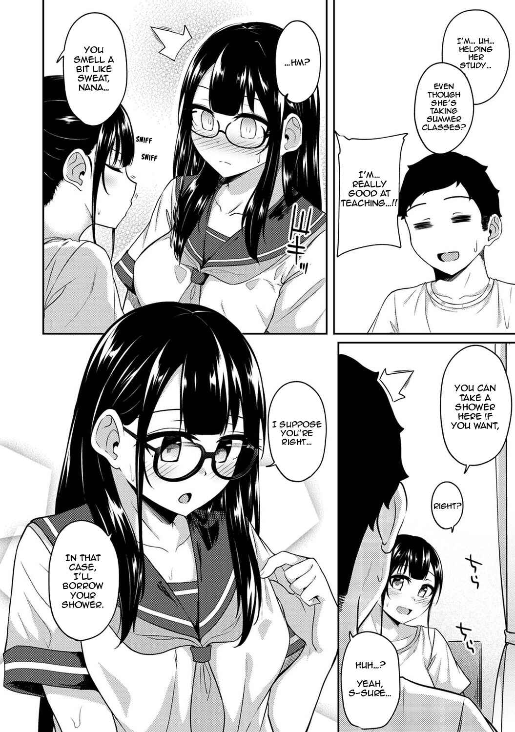 Page 5 Chapter 11 Asa Okitara Imouto ga Hadaka Apron Sugata datta node Hamete Mita