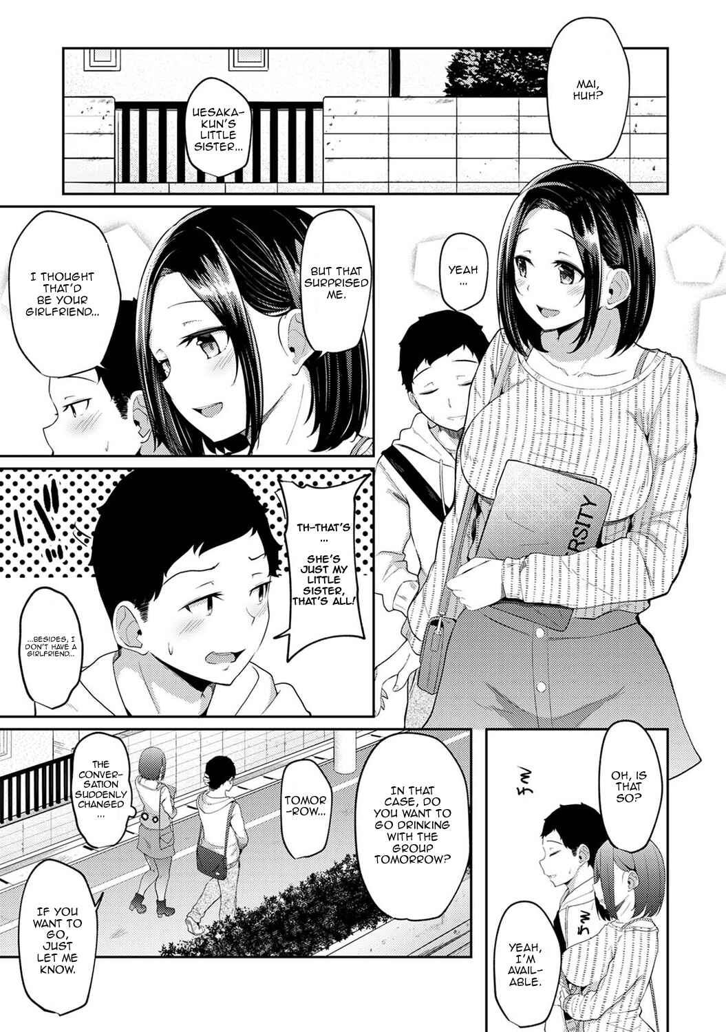 Page 2 Chapter 4 Asa Okitara Imouto ga Hadaka Apron Sugata datta node Hamete Mita