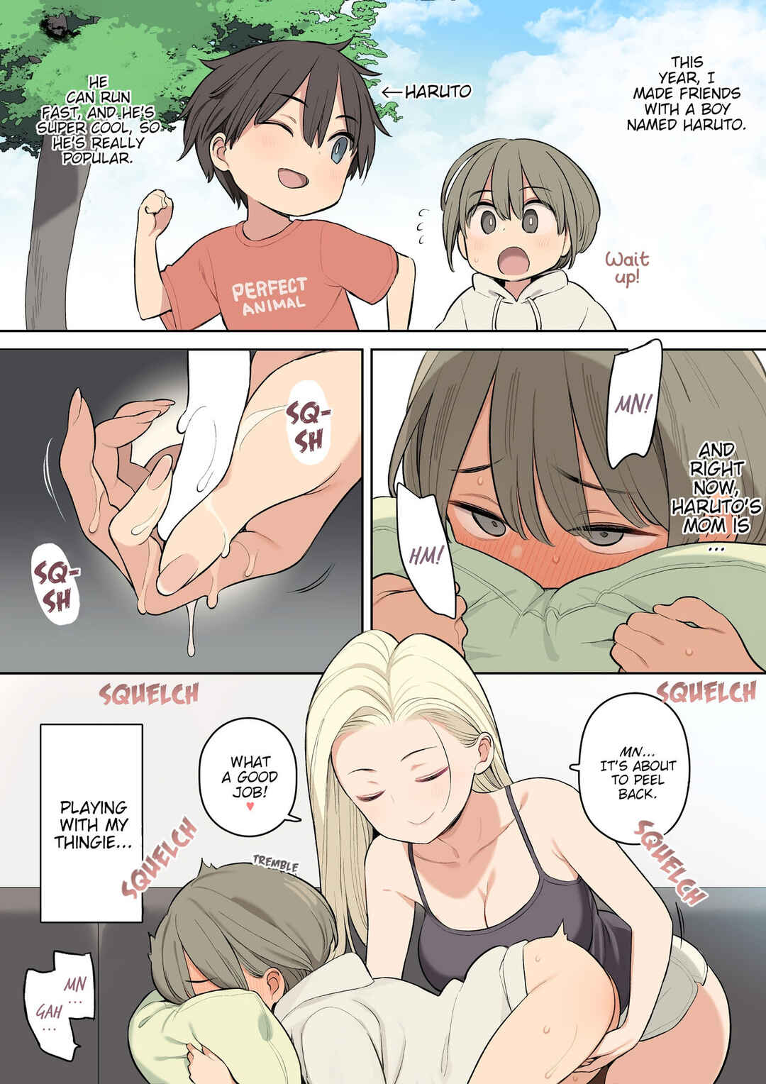 Page 2 Chapter Unknown_81d5 Tomodachi no Okaa-san ni Te de Sareru Shounen