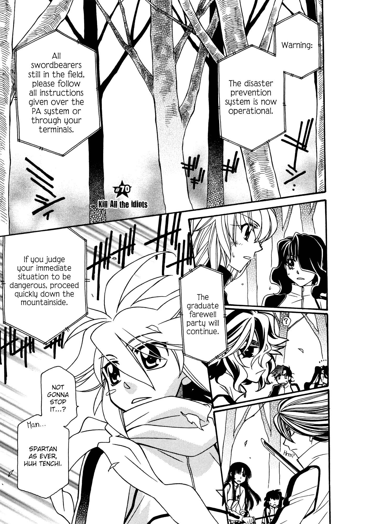 Page 1 Chapter 70 Hayate x Blade