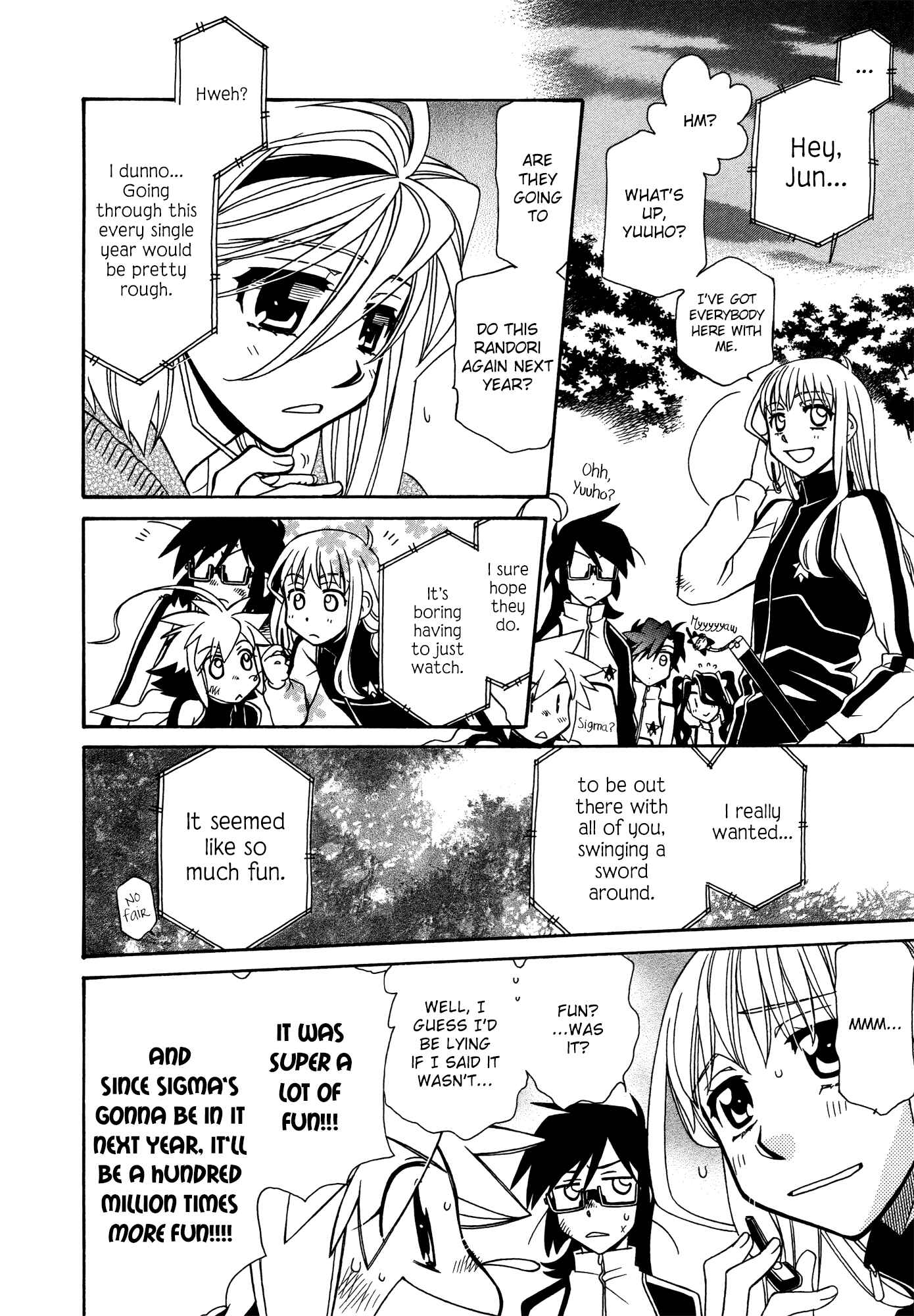 Page 22 Chapter 71 Hayate x Blade