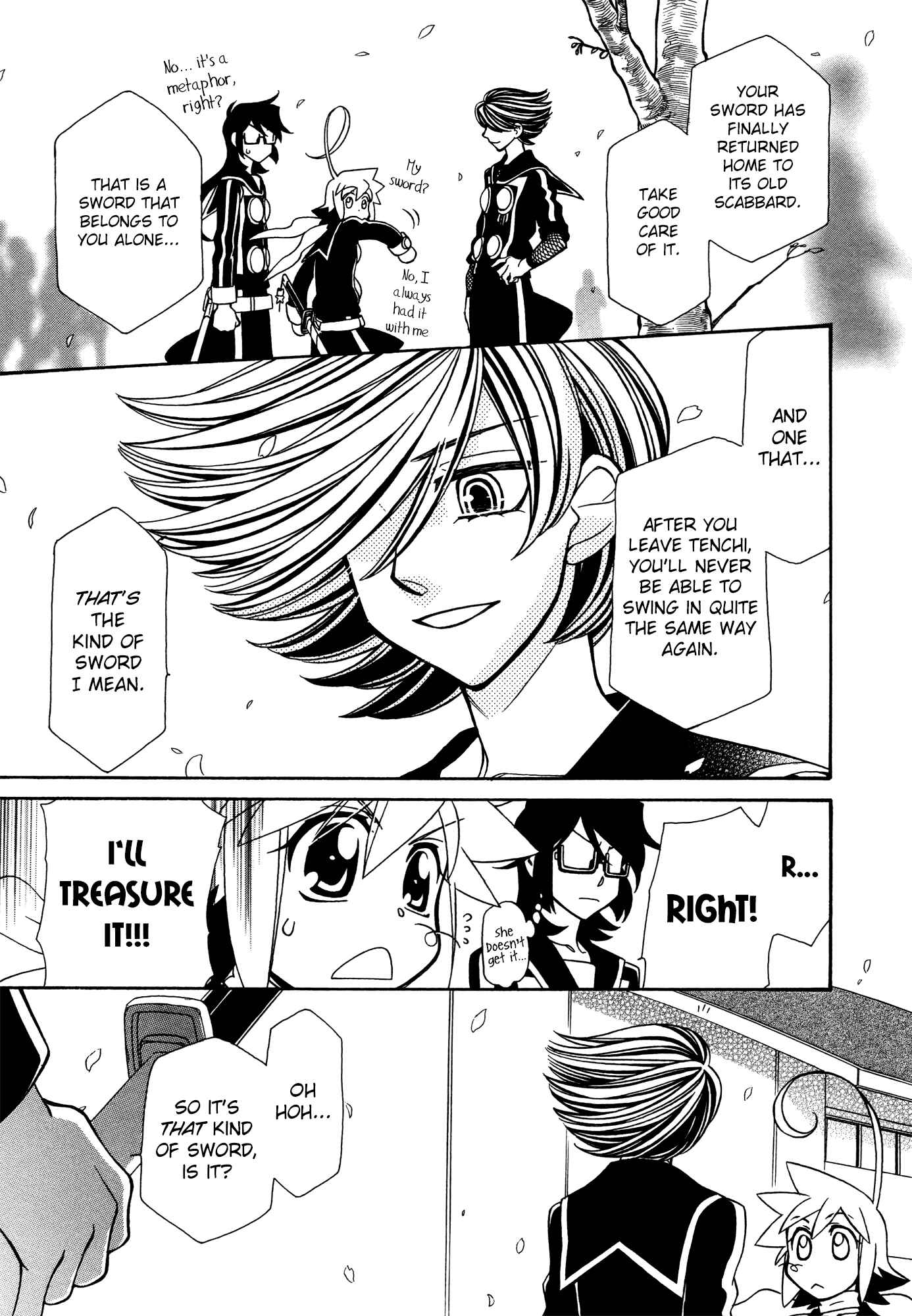 Page 27 Chapter 71 Hayate x Blade