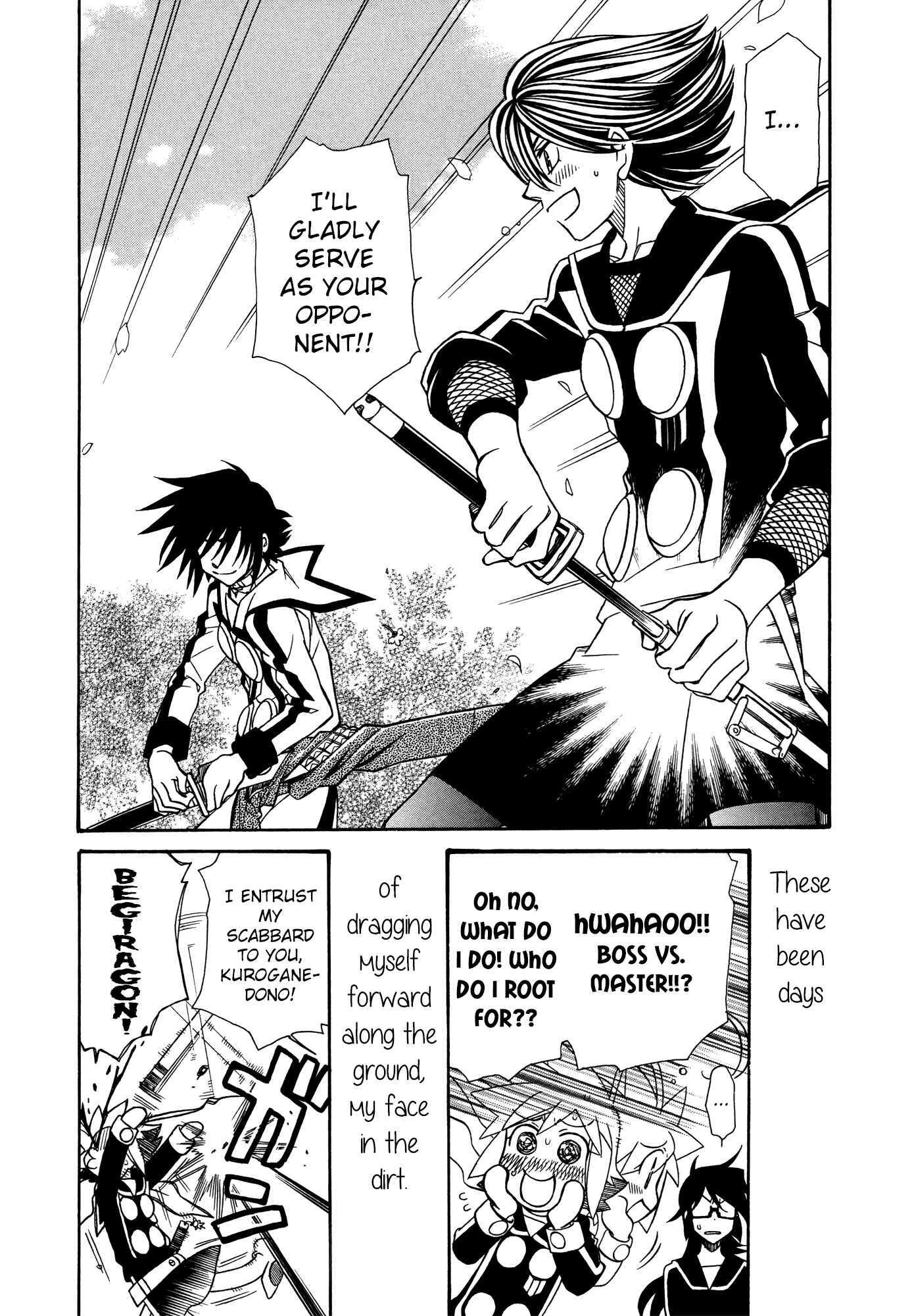 Page 30 Chapter 71 Hayate x Blade