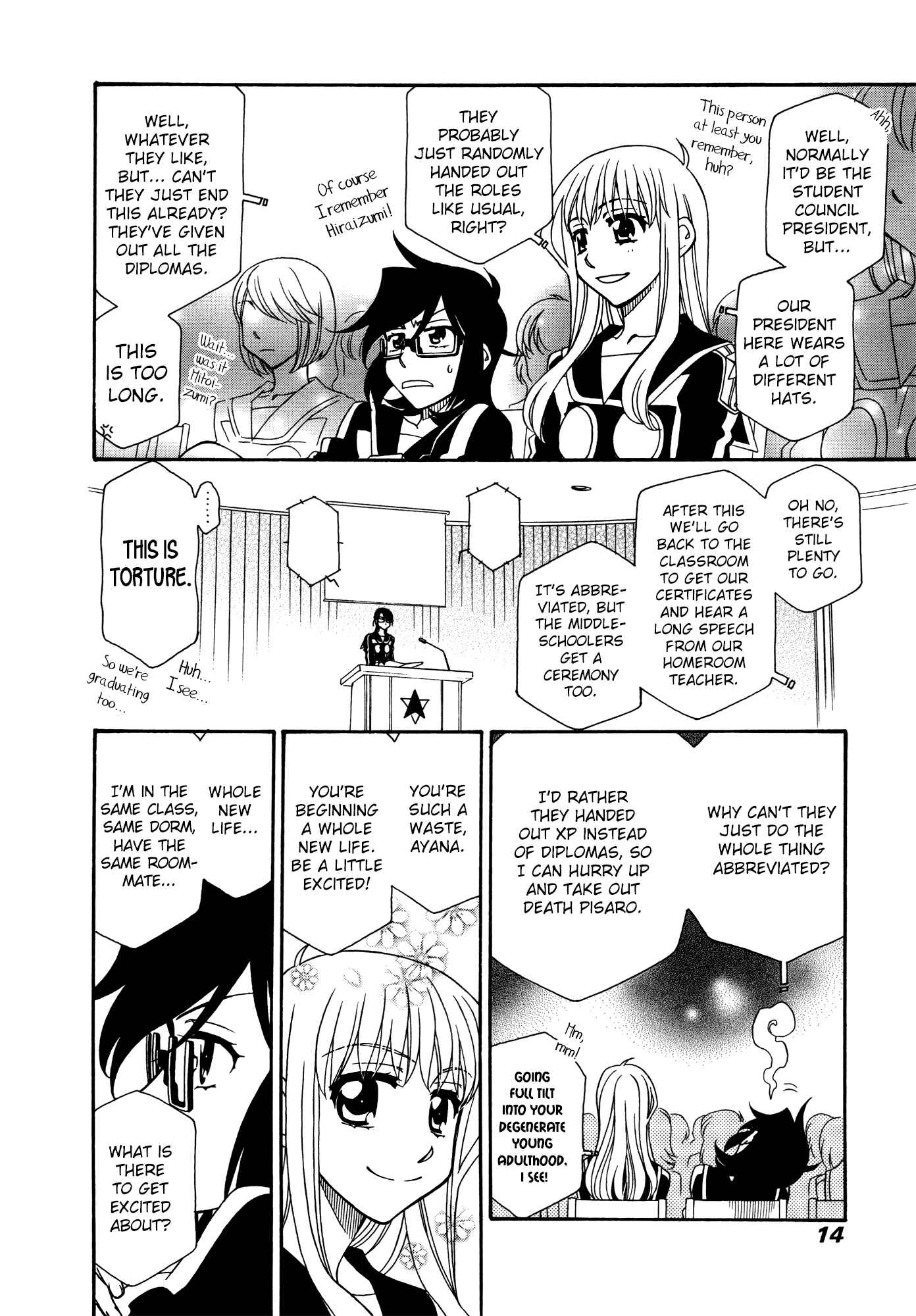 Page 17 Chapter 72 Hayate x Blade