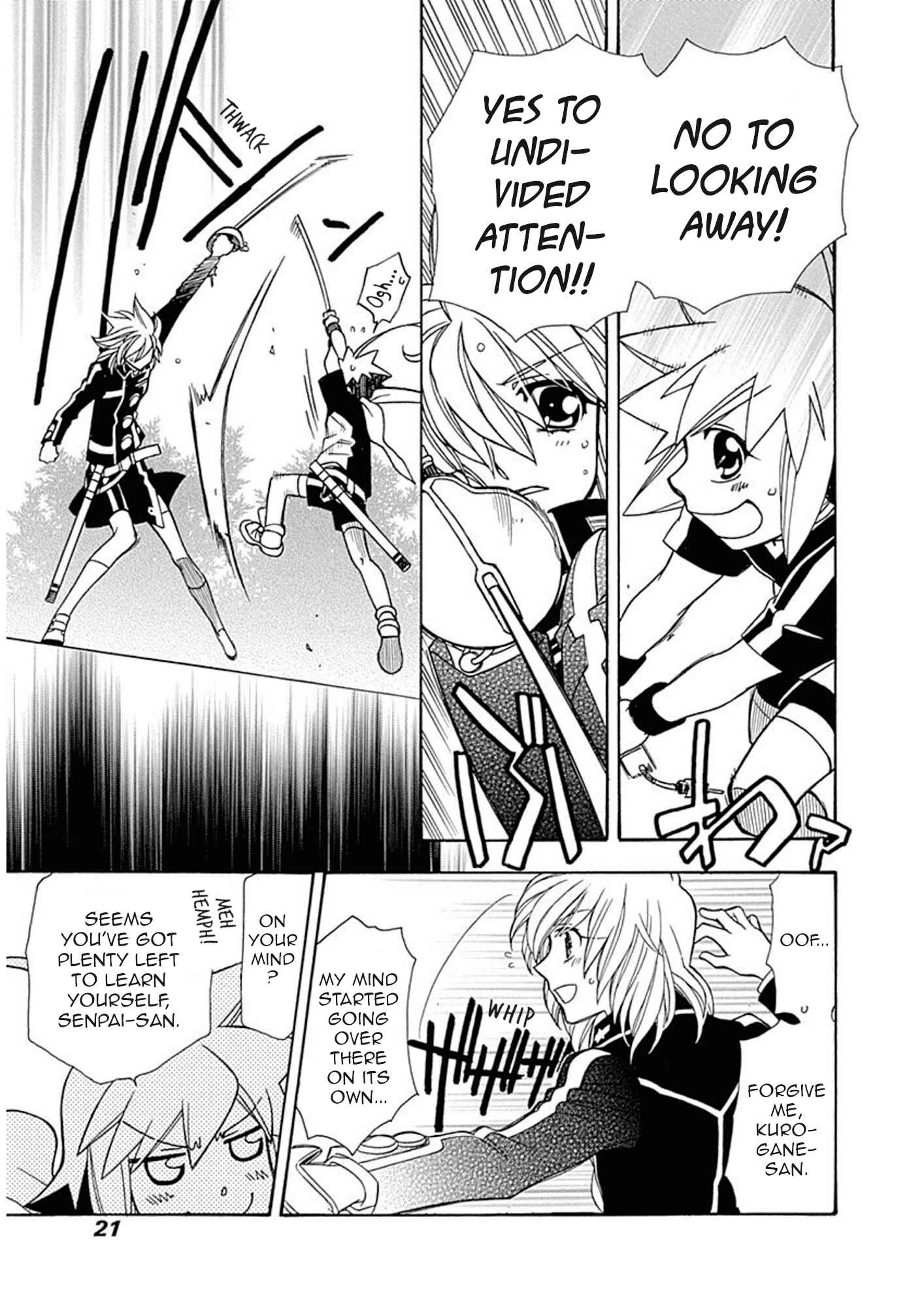 Page 22 Chapter 102 Hayate x Blade