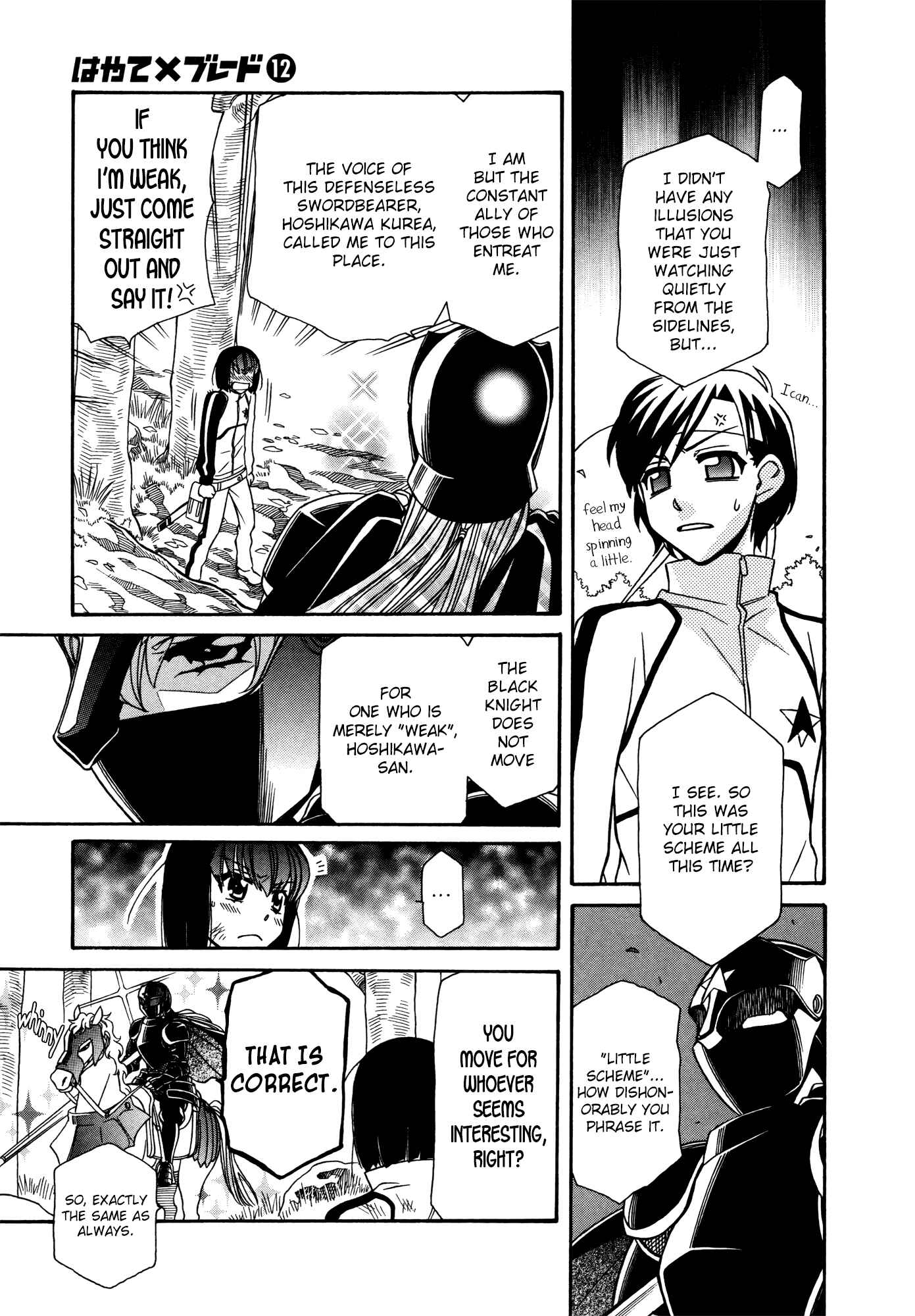 Page 12 Chapter 67 Hayate x Blade