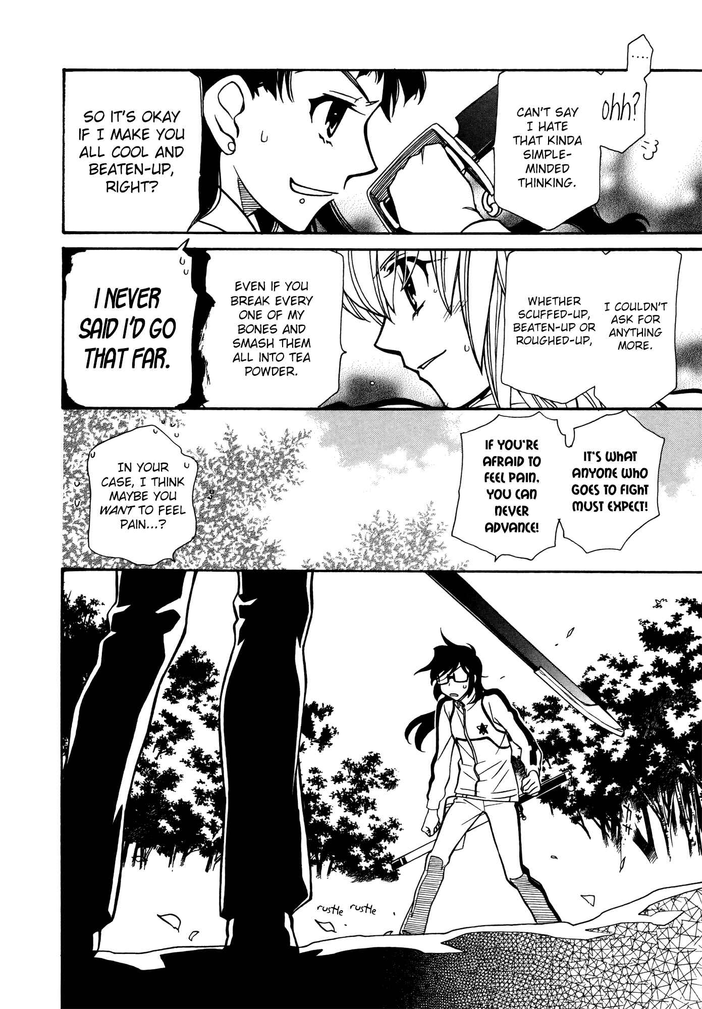 Page 35 Chapter 67 Hayate x Blade