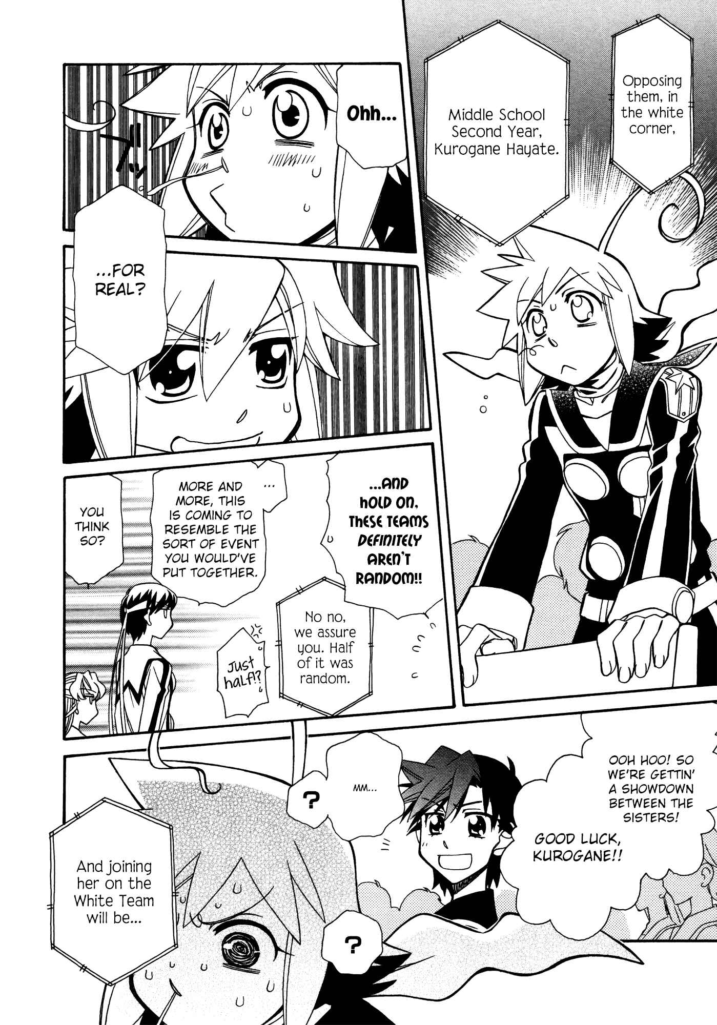 Page 12 Chapter 86 Hayate x Blade