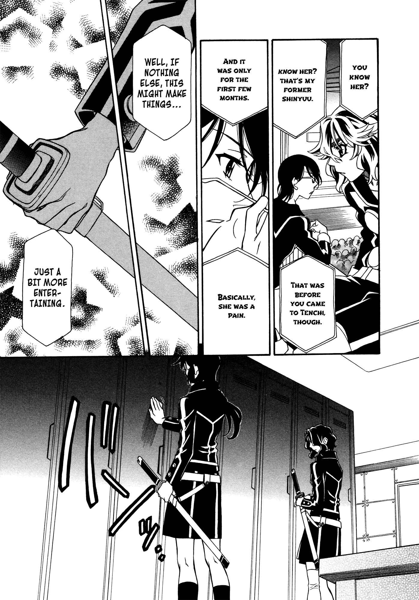 Page 5 Chapter 86 Hayate x Blade