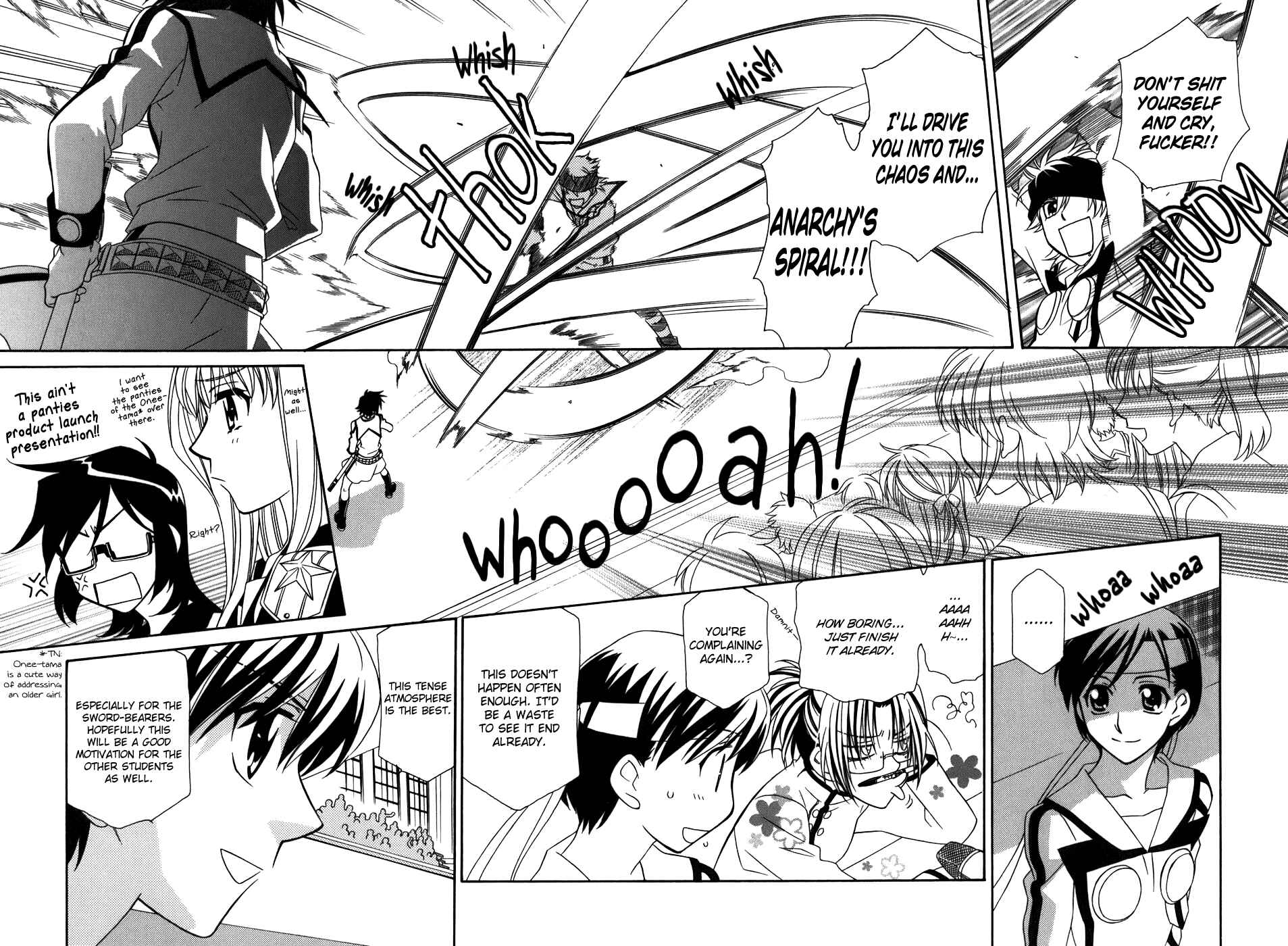 Page 18 Chapter 42 Hayate x Blade