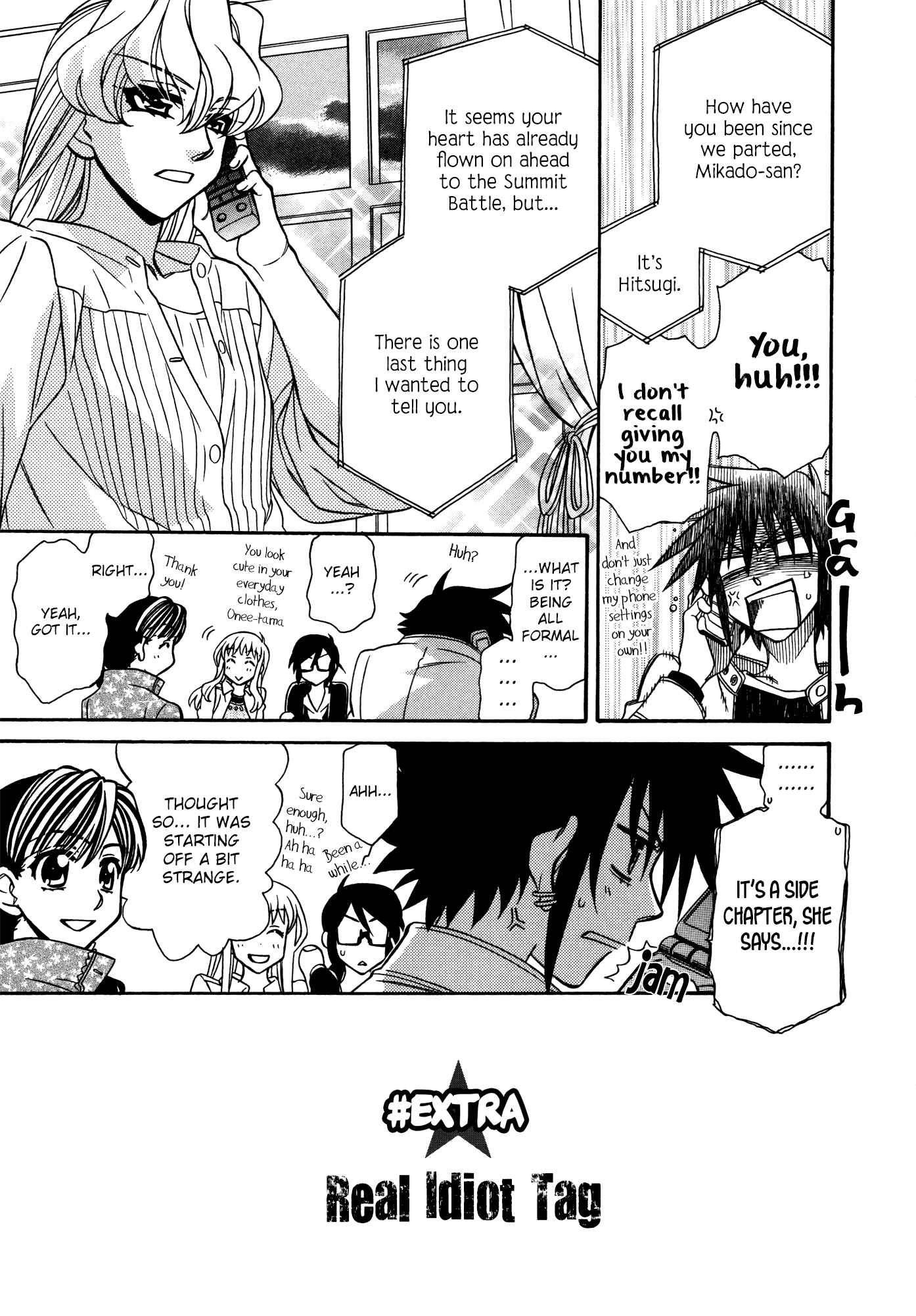 Page 3 Chapter 74.5 Hayate x Blade