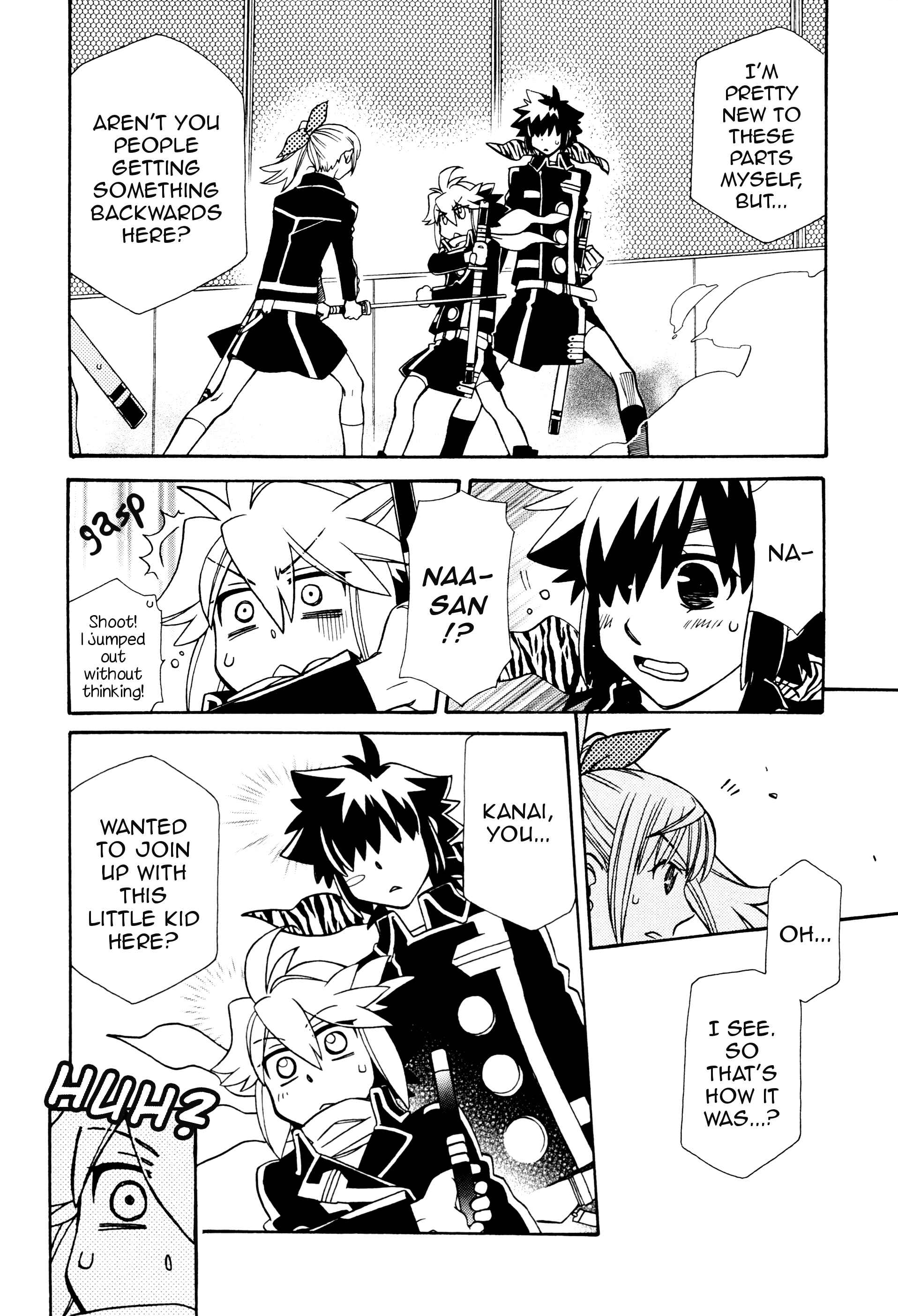 Page 4 Chapter 94 Hayate x Blade