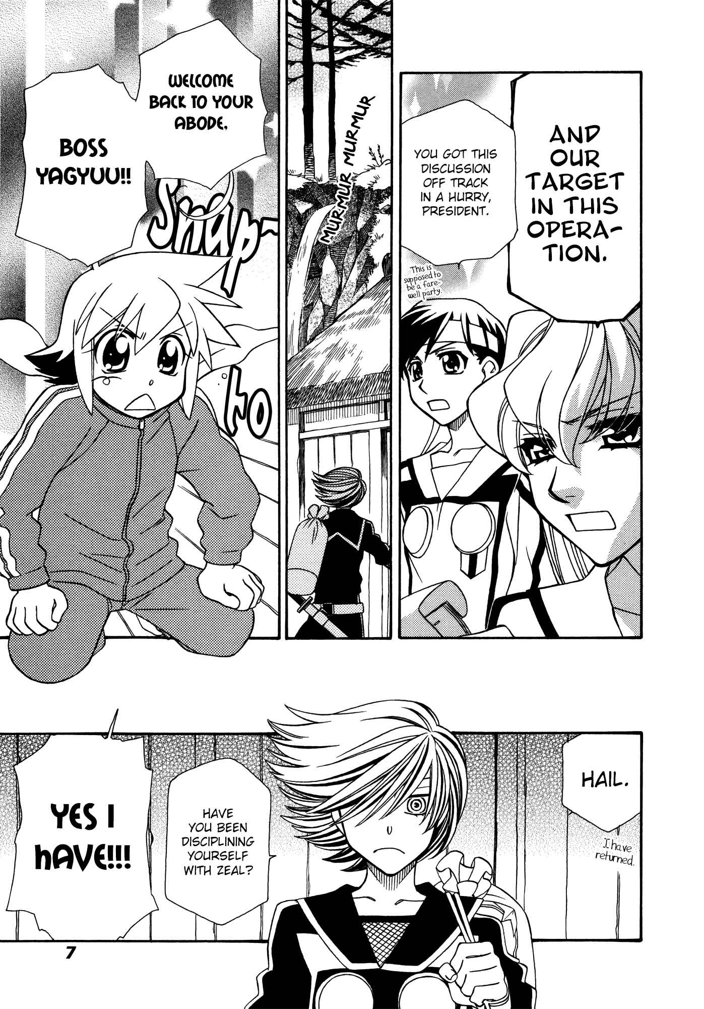 Page 10 Chapter 61 Hayate x Blade