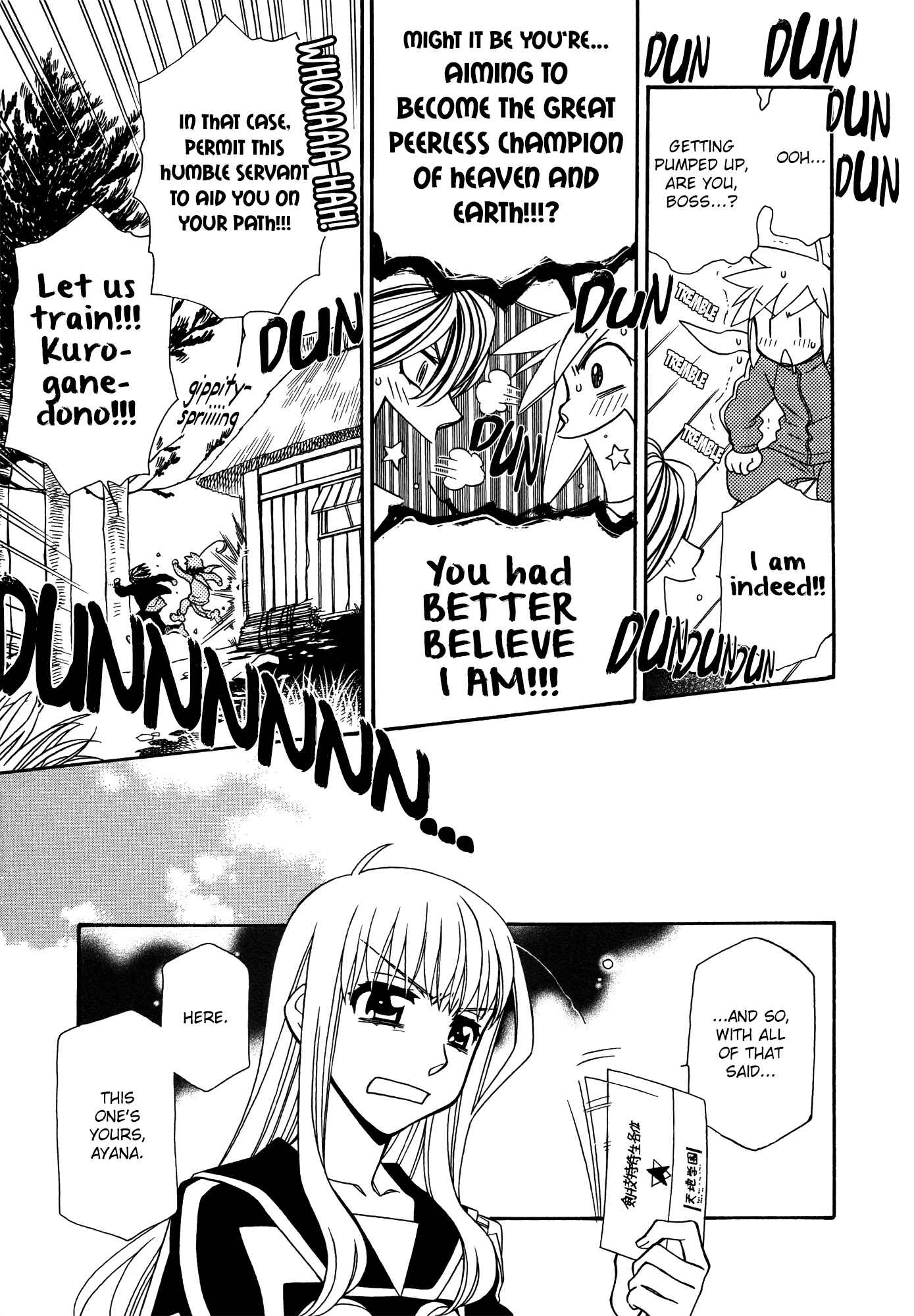Page 16 Chapter 61 Hayate x Blade
