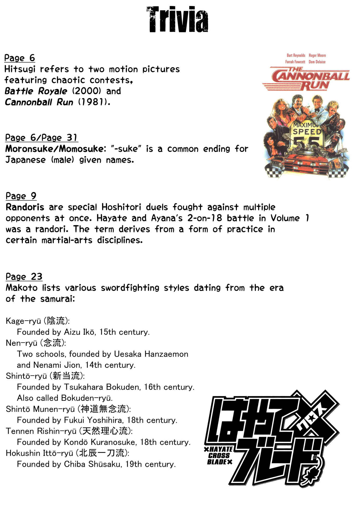 Page 42 Chapter 61 Hayate x Blade