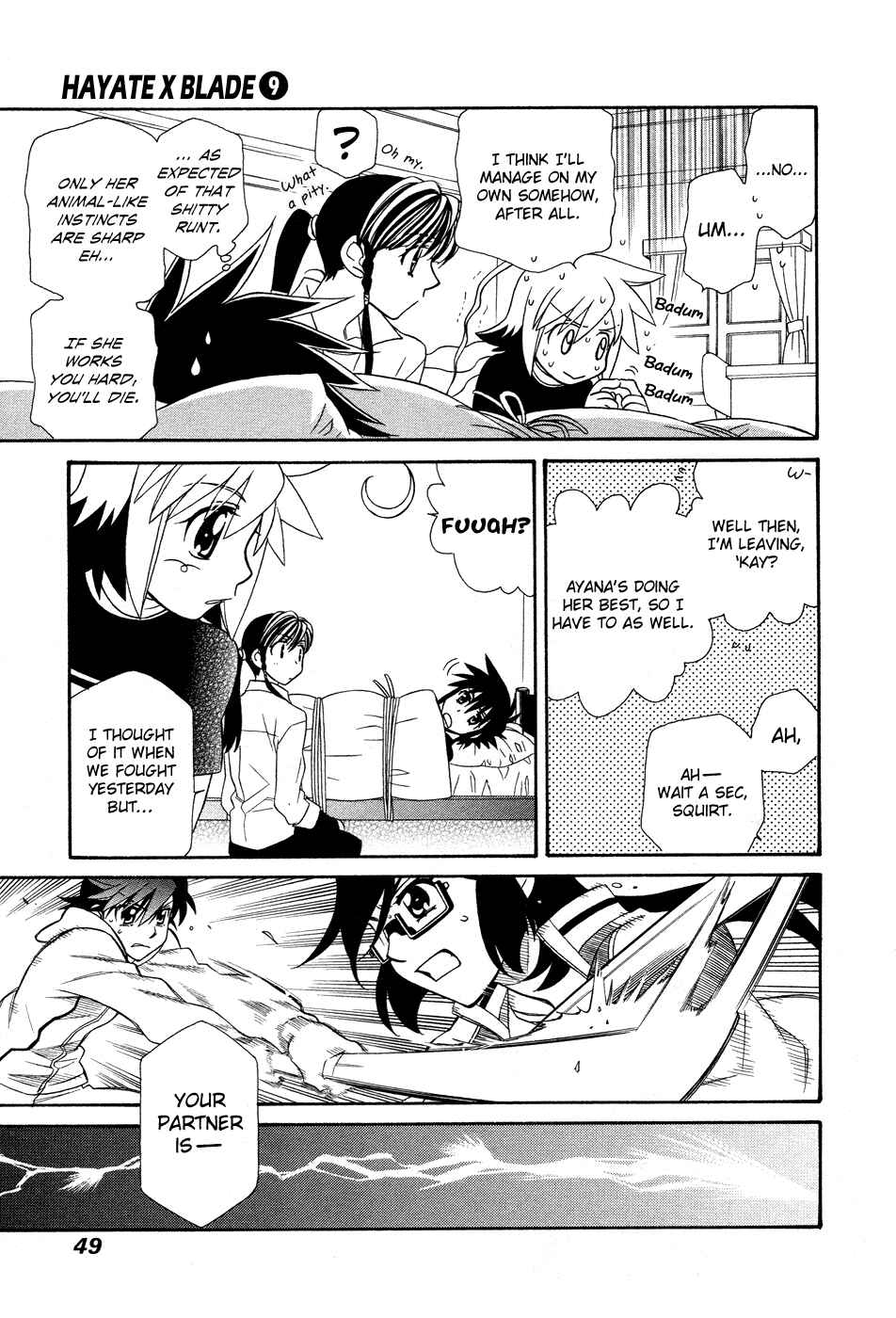 Page 12 Chapter 49 Hayate x Blade