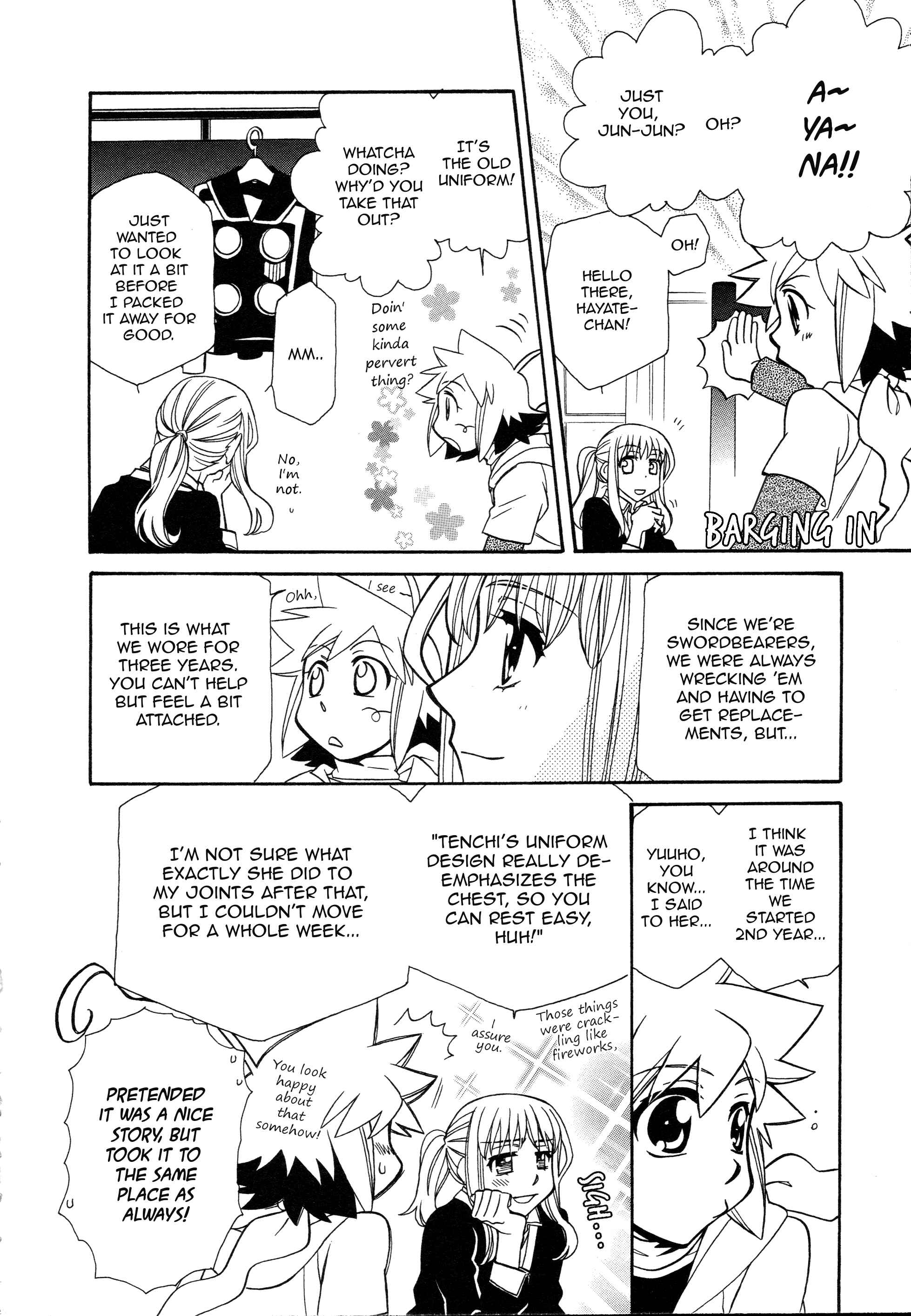 Page 35 Chapter 96 Hayate x Blade