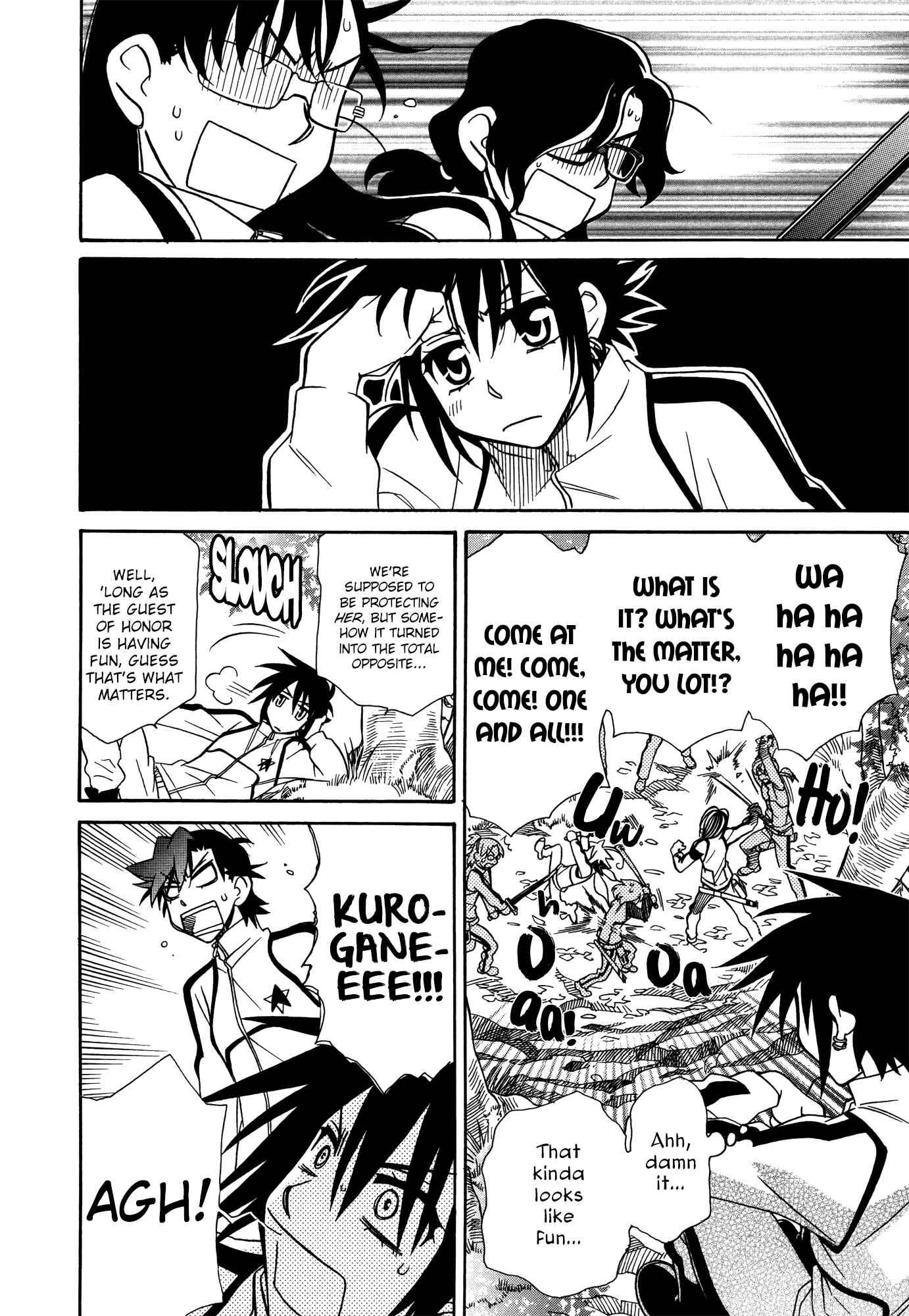 Page 16 Chapter 66 Hayate x Blade