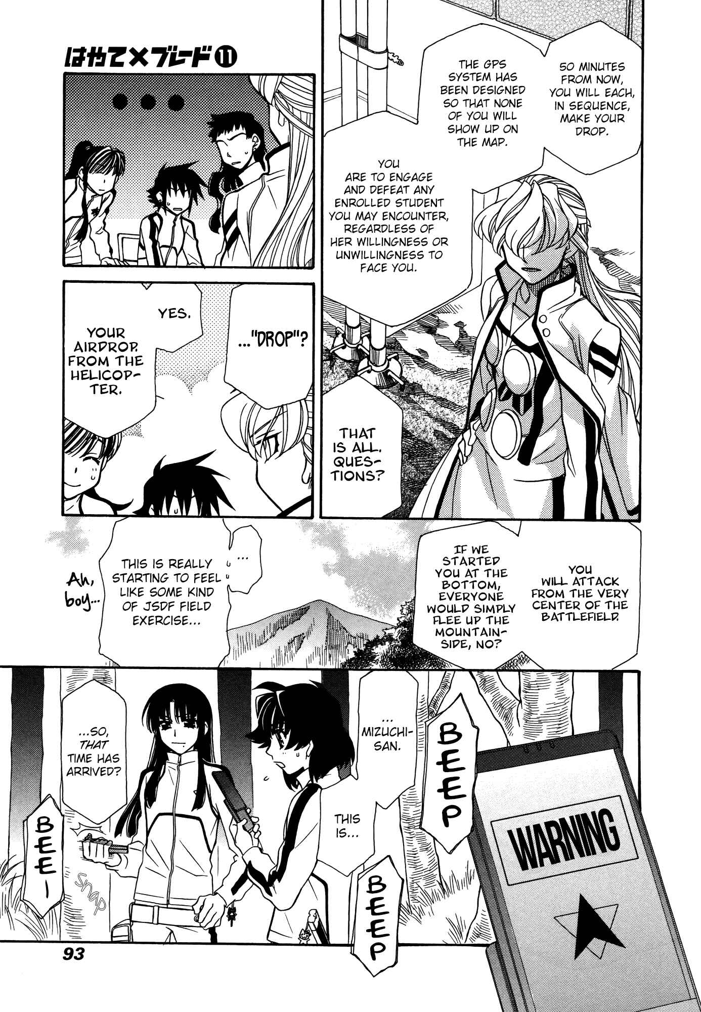 Page 25 Chapter 63 Hayate x Blade