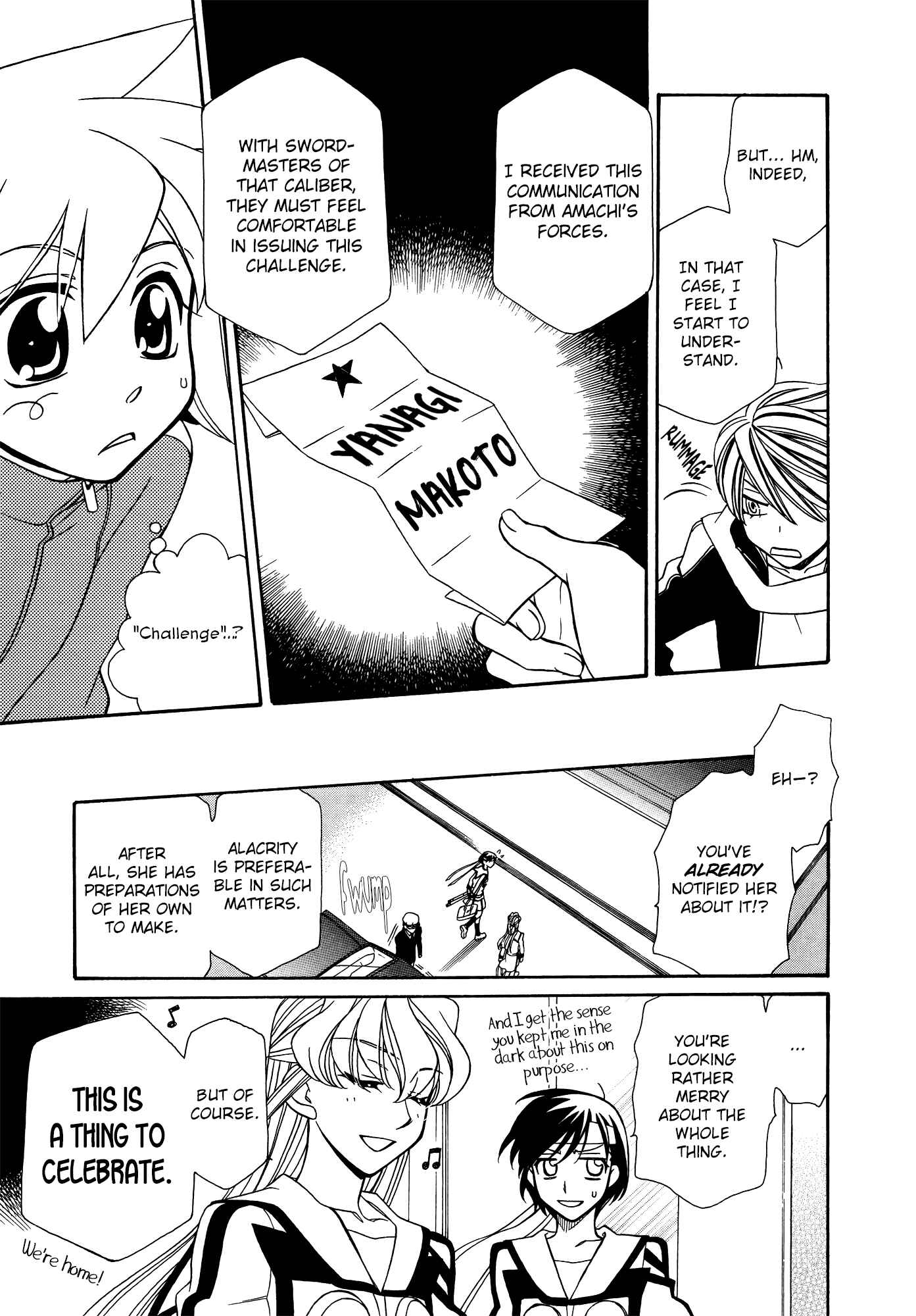 Page 27 Chapter 60 Hayate x Blade