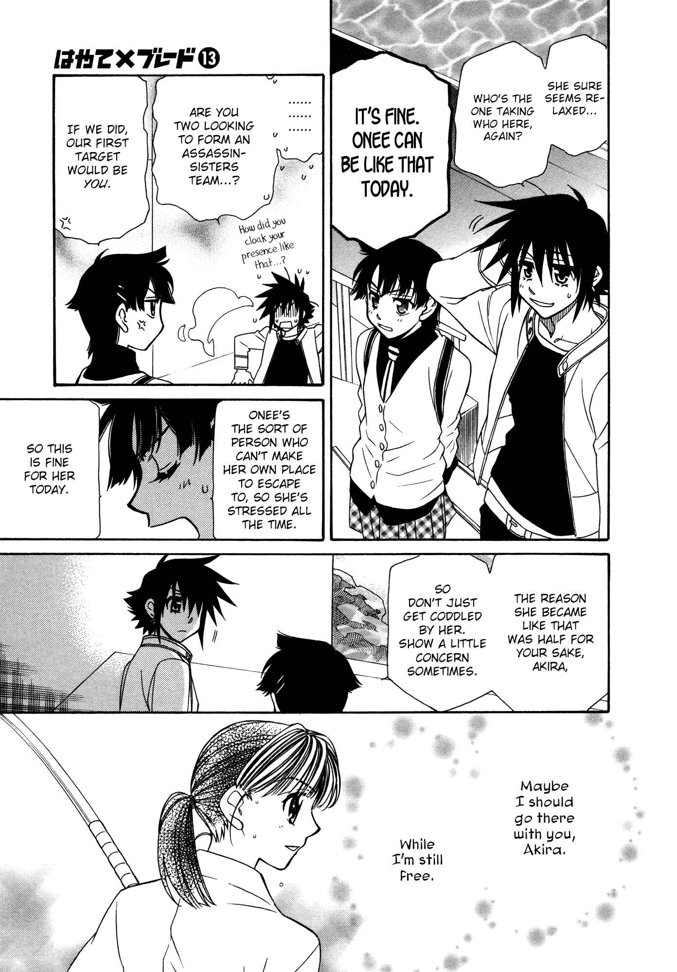 Page 23 Chapter 74 Hayate x Blade