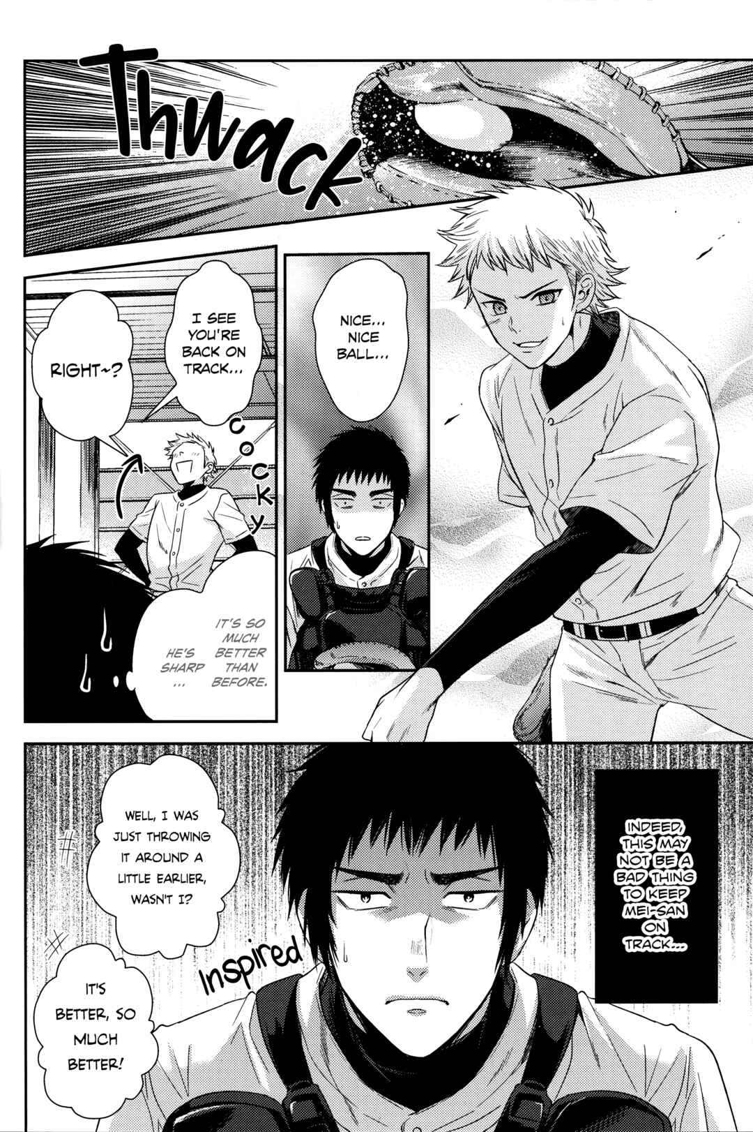 Page 32 Chapter Unknown_0b7a Diamond no Ace - Atsui no Ippai Choudai na (Doujinshi)