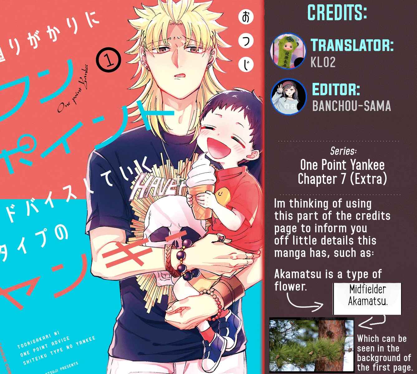Page 1 Chapter 7 Tourigakari ni Wanpointo Adobaisu Shite Iku Taipu no Yankii