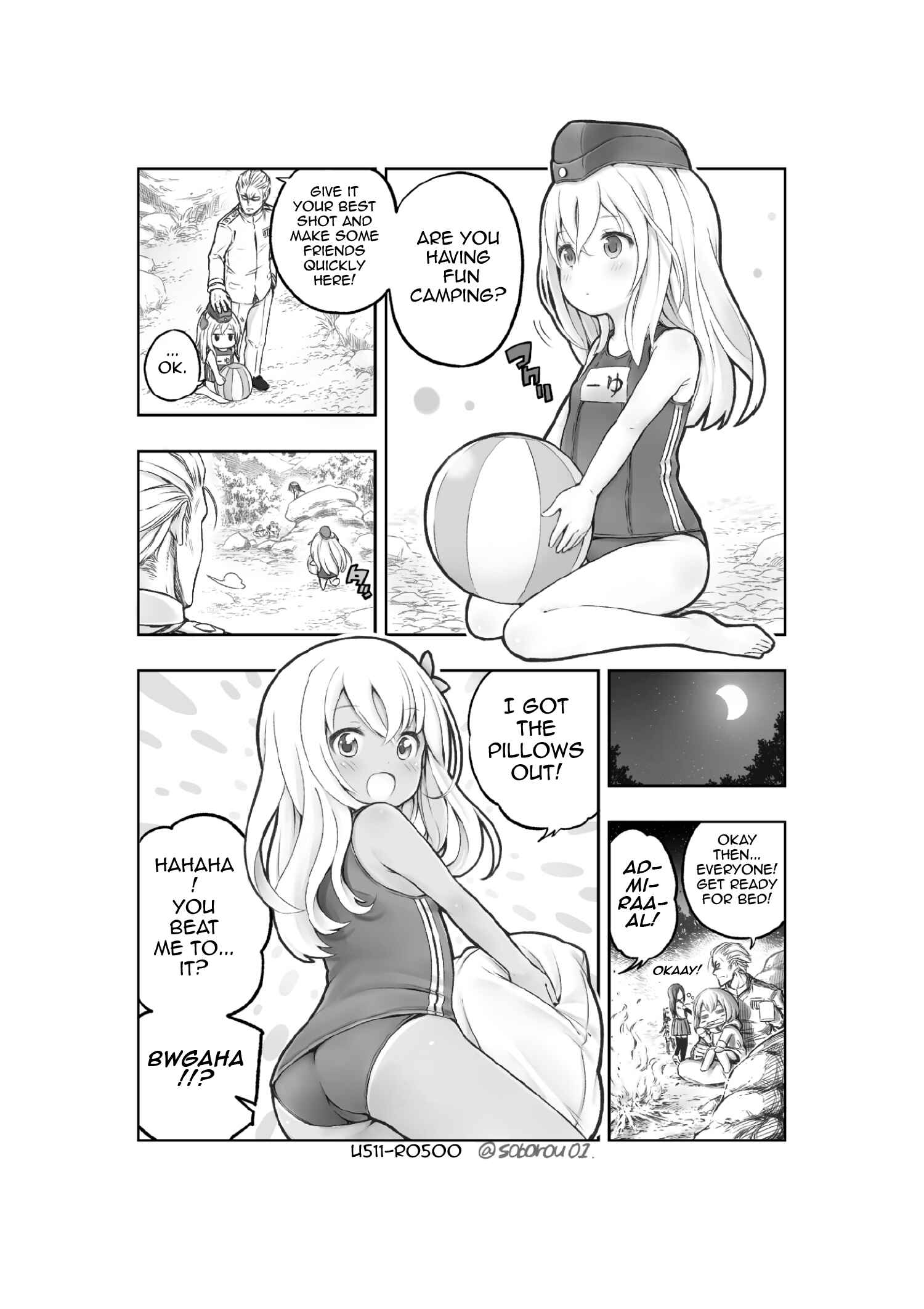 Page 4 Chapter Unknown_0406 Kantai Collection - We came to the camp