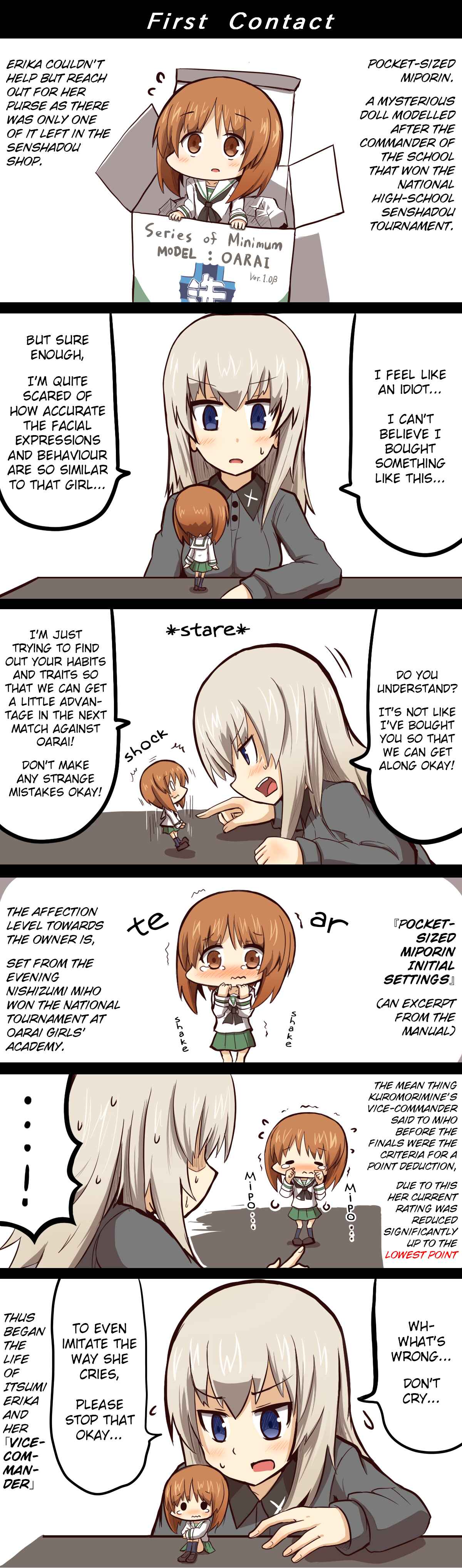 Page 1 Chapter 2 Girls und Panzer - Minimum Girls und Panzer (Doujinshi)