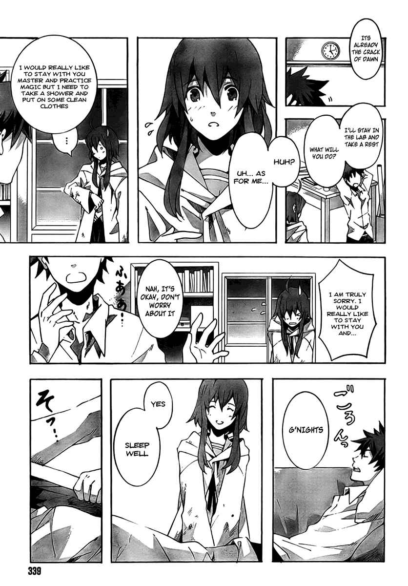 Page 11 Chapter 1 Mahoutsukai (♂) to Deshi (♀) no Futekisetsu na Kankei