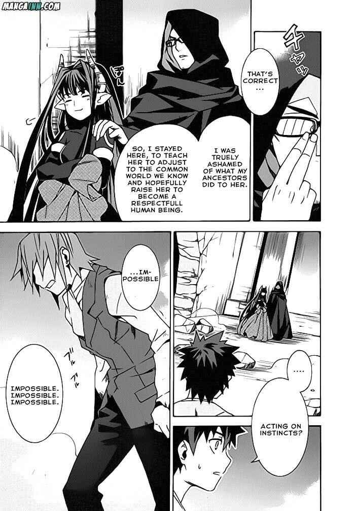 Page 19 Chapter 21 Mahoutsukai (♂) to Deshi (♀) no Futekisetsu na Kankei