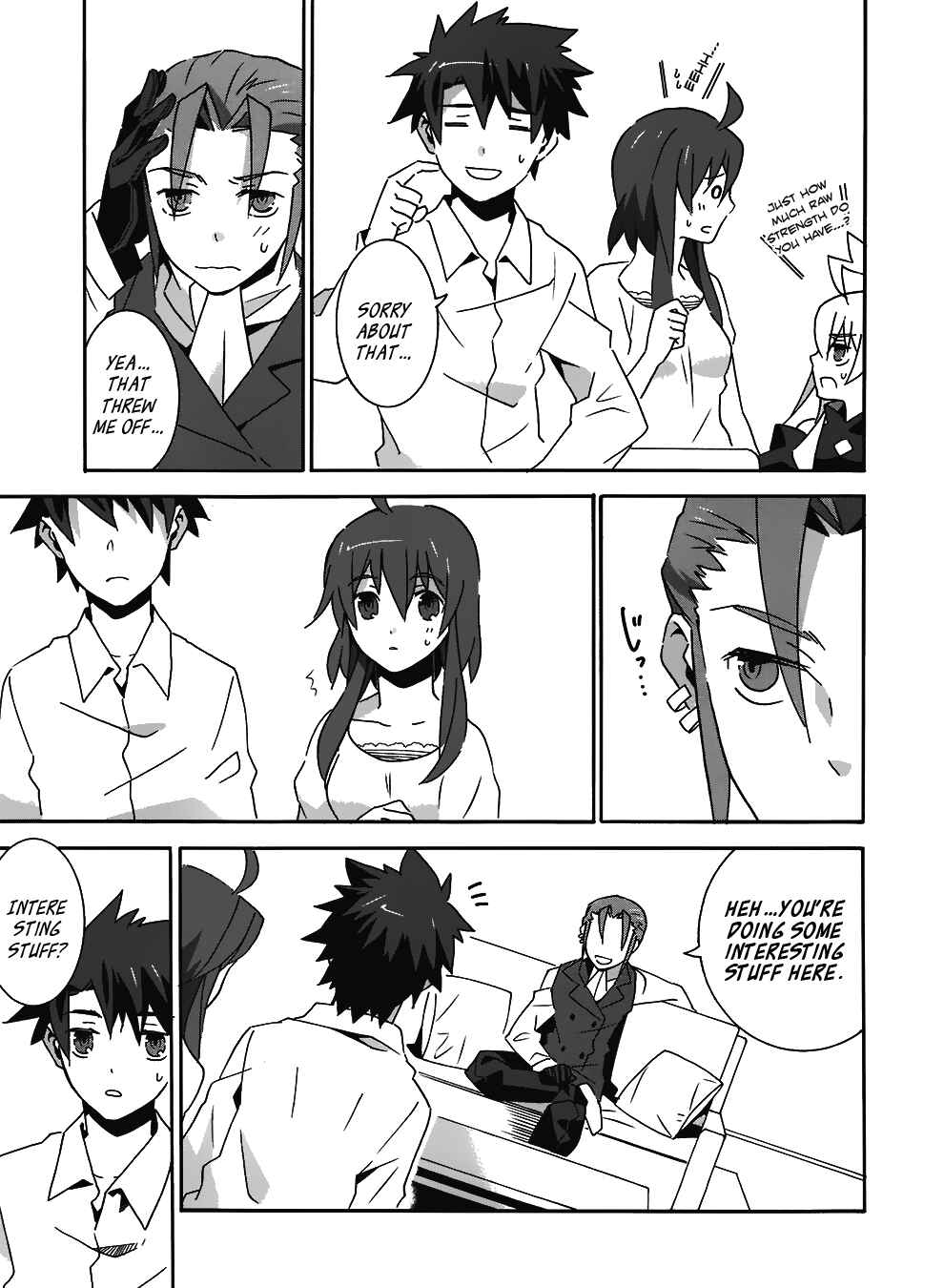 Page 13 Chapter 9 Mahoutsukai (♂) to Deshi (♀) no Futekisetsu na Kankei