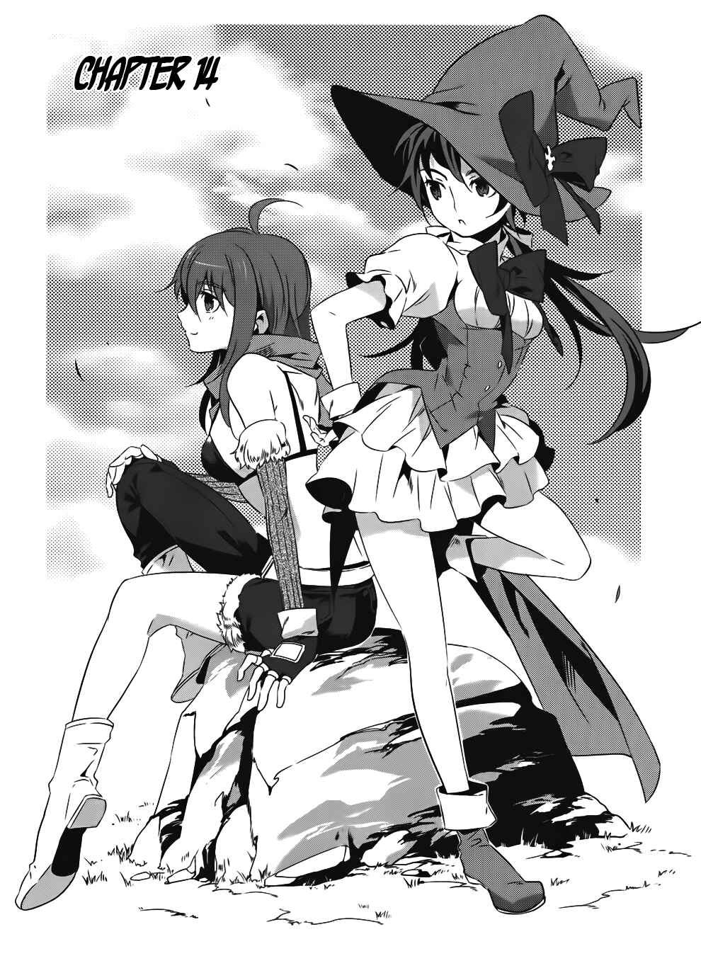 Page 1 Chapter 14 Mahoutsukai (♂) to Deshi (♀) no Futekisetsu na Kankei