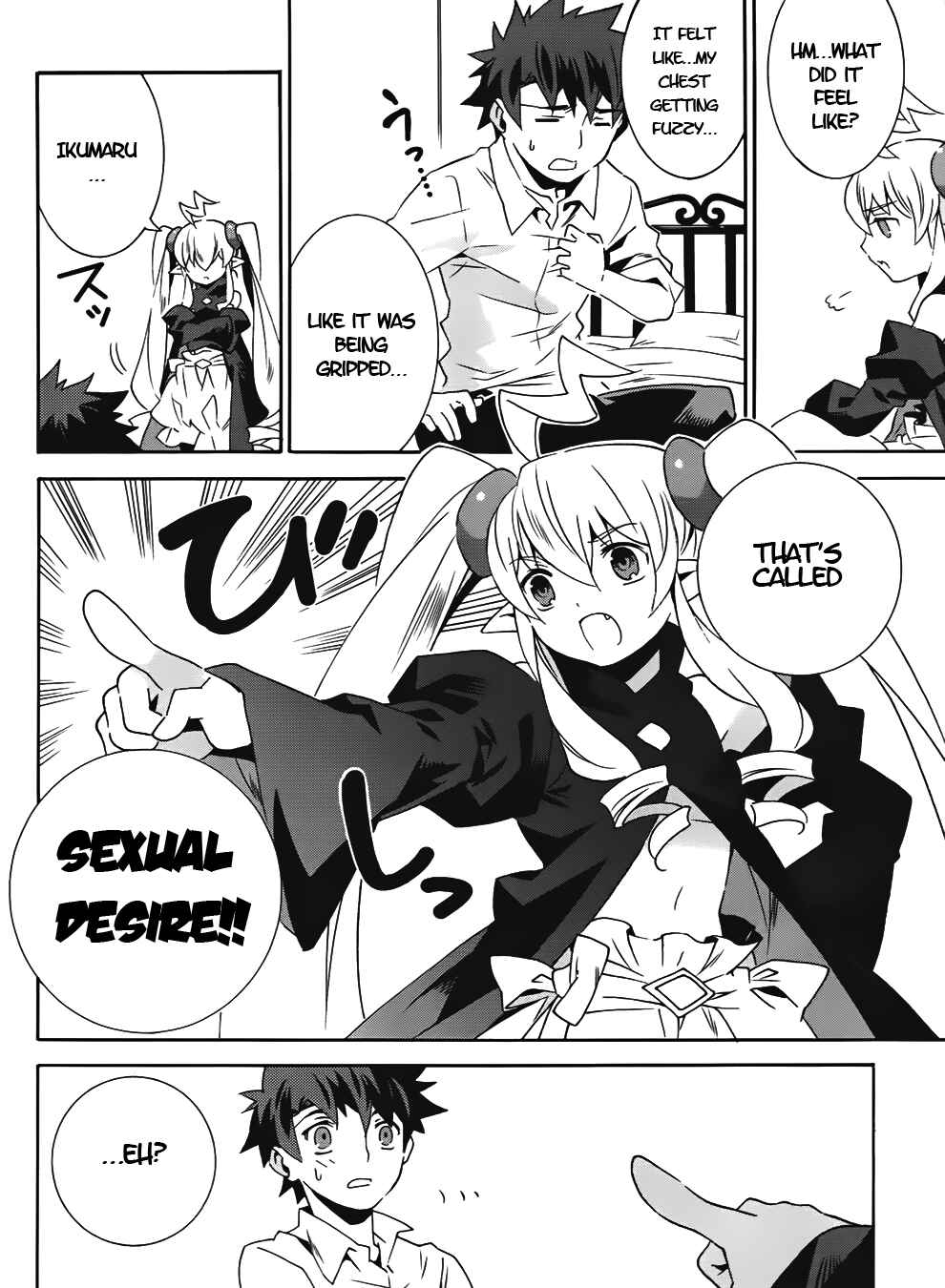Page 35 Chapter 14 Mahoutsukai (♂) to Deshi (♀) no Futekisetsu na Kankei