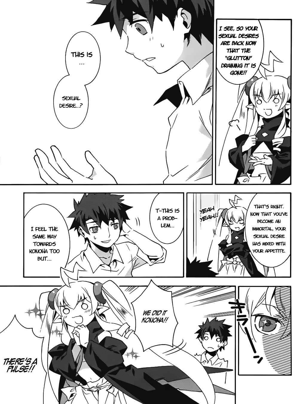 Page 36 Chapter 14 Mahoutsukai (♂) to Deshi (♀) no Futekisetsu na Kankei