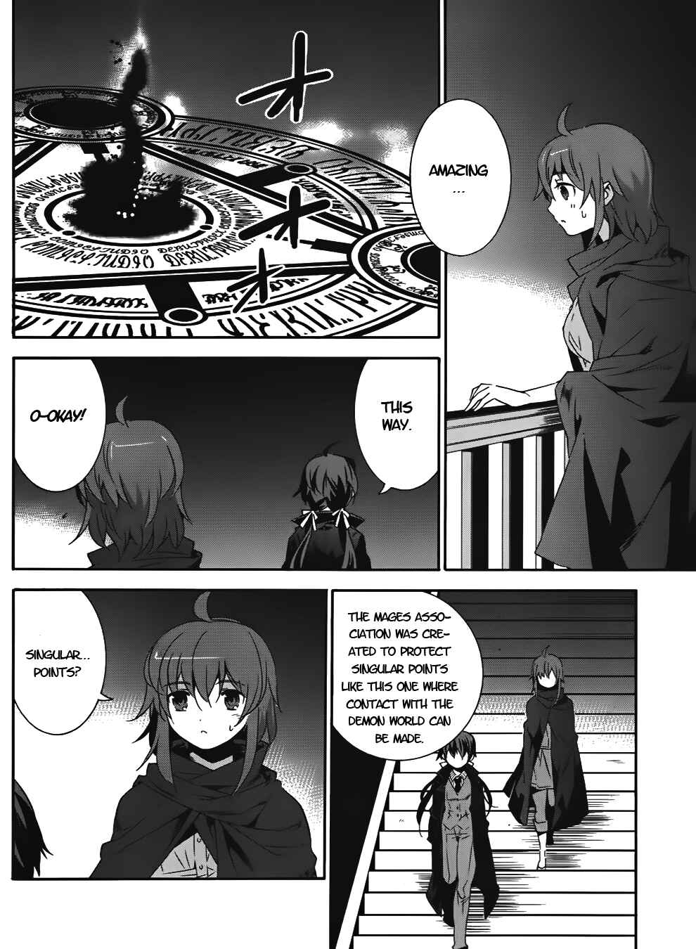 Page 4 Chapter 14 Mahoutsukai (♂) to Deshi (♀) no Futekisetsu na Kankei