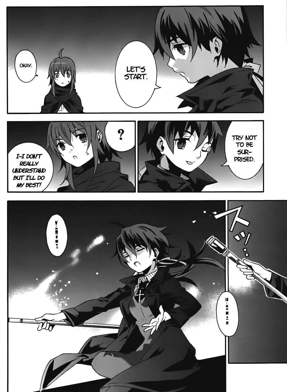 Page 8 Chapter 14 Mahoutsukai (♂) to Deshi (♀) no Futekisetsu na Kankei