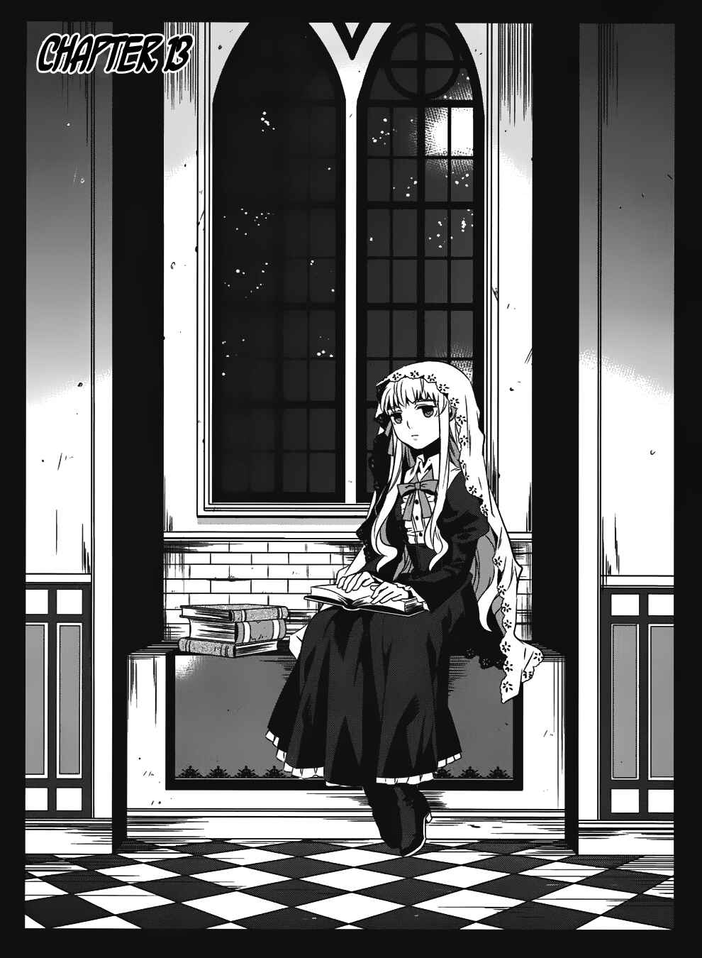 Page 1 Chapter 13 Mahoutsukai (♂) to Deshi (♀) no Futekisetsu na Kankei