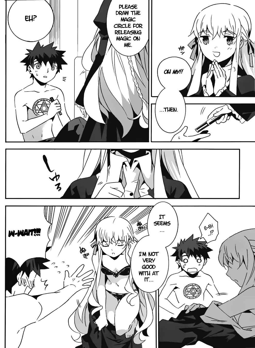 Page 14 Chapter 13 Mahoutsukai (♂) to Deshi (♀) no Futekisetsu na Kankei