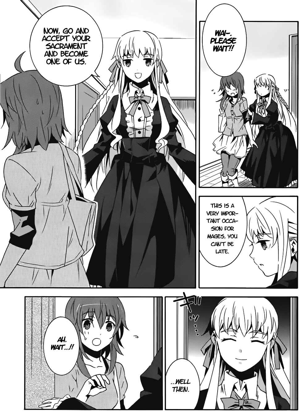 Page 3 Chapter 13 Mahoutsukai (♂) to Deshi (♀) no Futekisetsu na Kankei