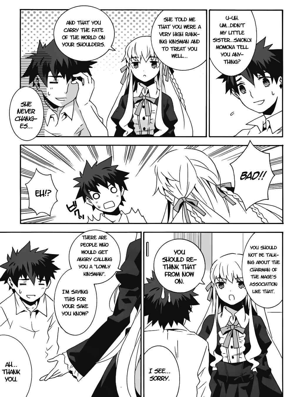 Page 7 Chapter 13 Mahoutsukai (♂) to Deshi (♀) no Futekisetsu na Kankei