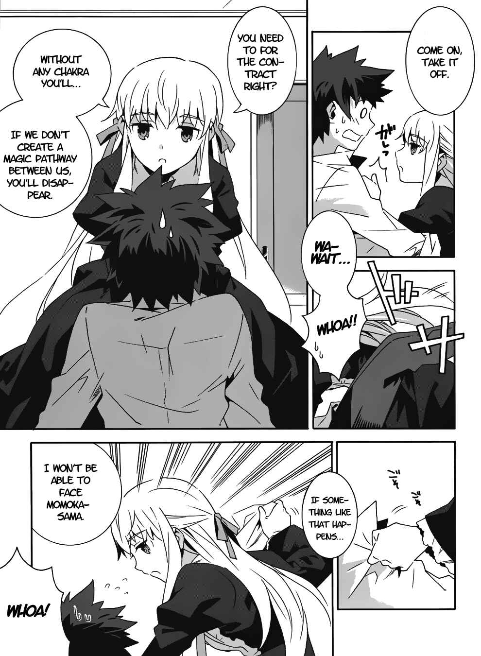 Page 9 Chapter 13 Mahoutsukai (♂) to Deshi (♀) no Futekisetsu na Kankei